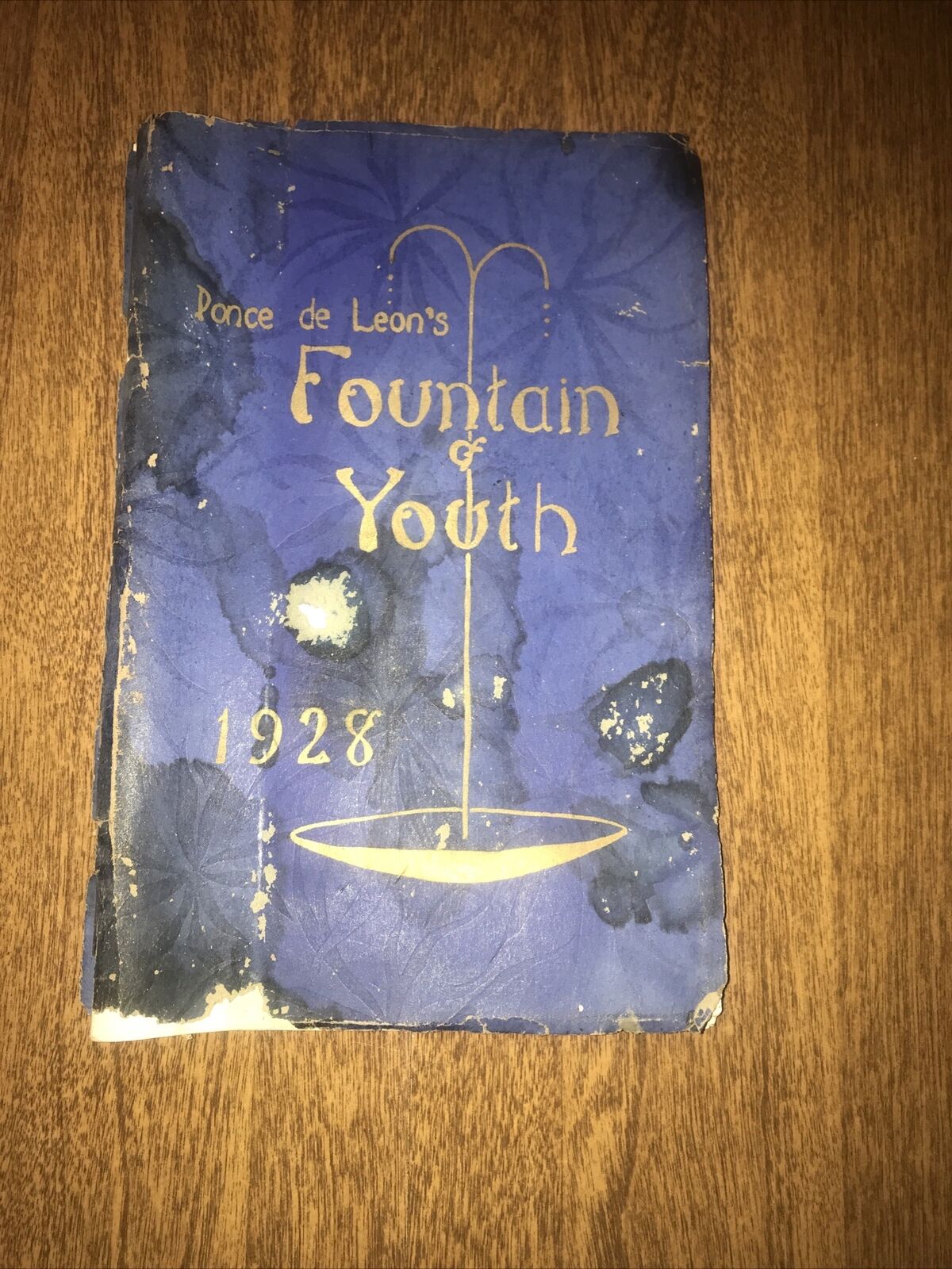 Ponce De Leon’s Fountain Of Youth 1938 Yearbook