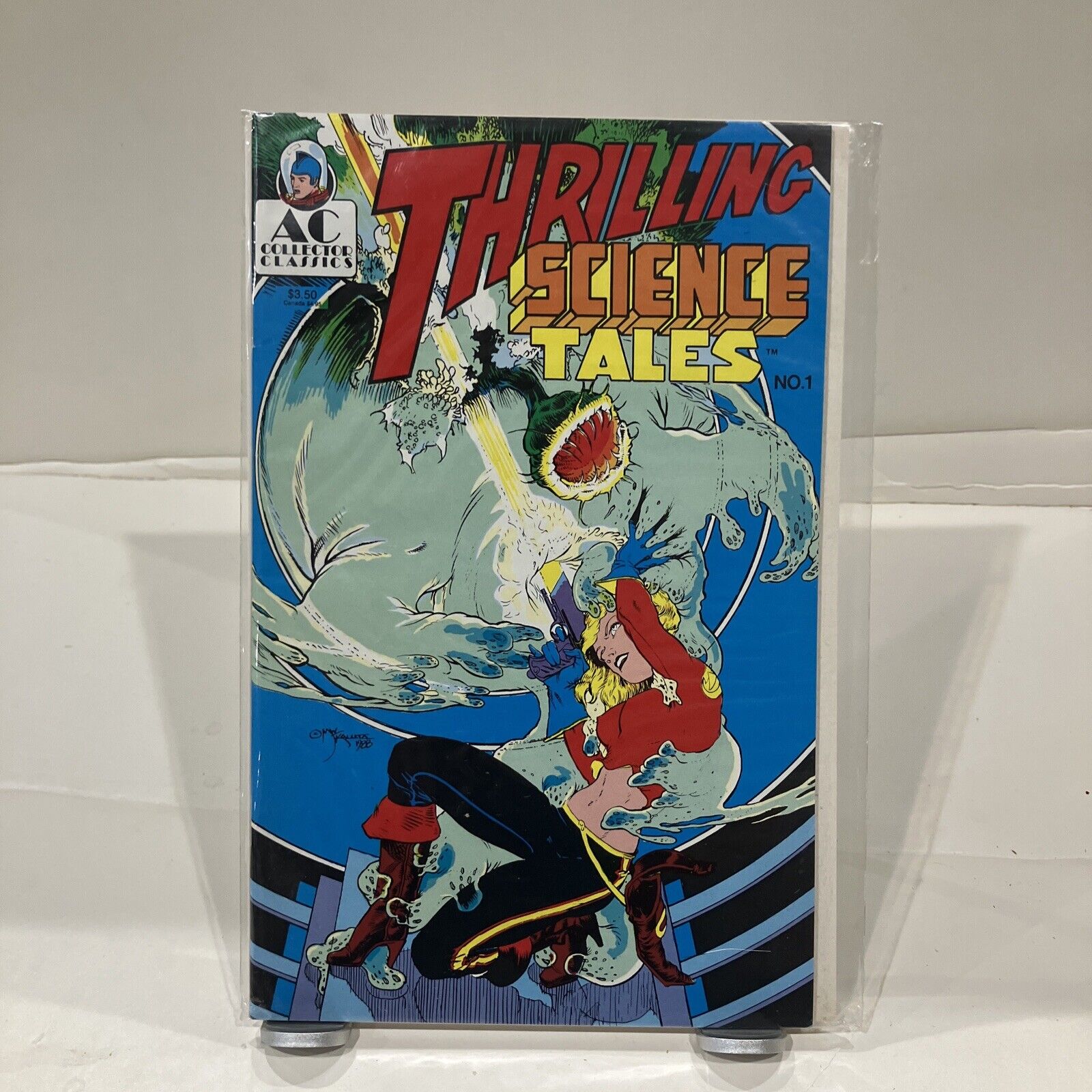 THRILLING SCIENCE TALES # 1, 1989, FC, KALUTA COVER