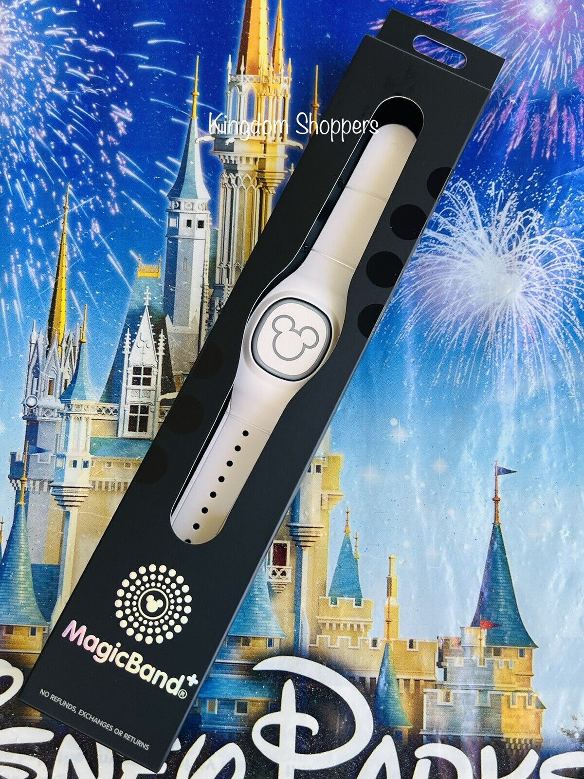 2024 Disney Parks MagicBand+ MagicBand Plus New Solid Cream White