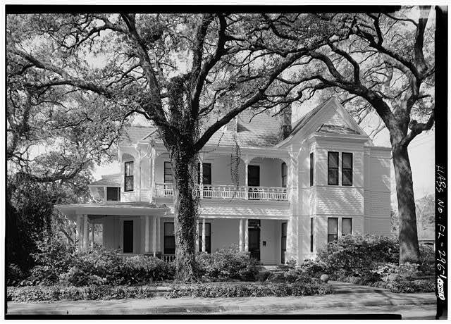 Merritt-Rule House,619 North Baylen Street,Pensacola,Escambia County,FL,HABS
