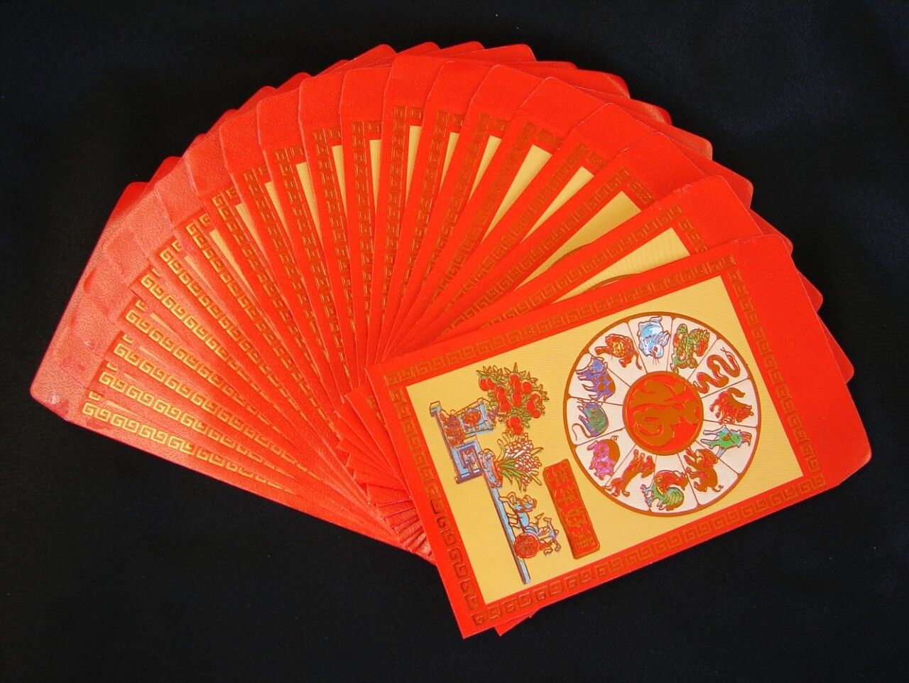 120PCS Colorful Chinese New Year Money Envelope HongBao W/ Zodiac