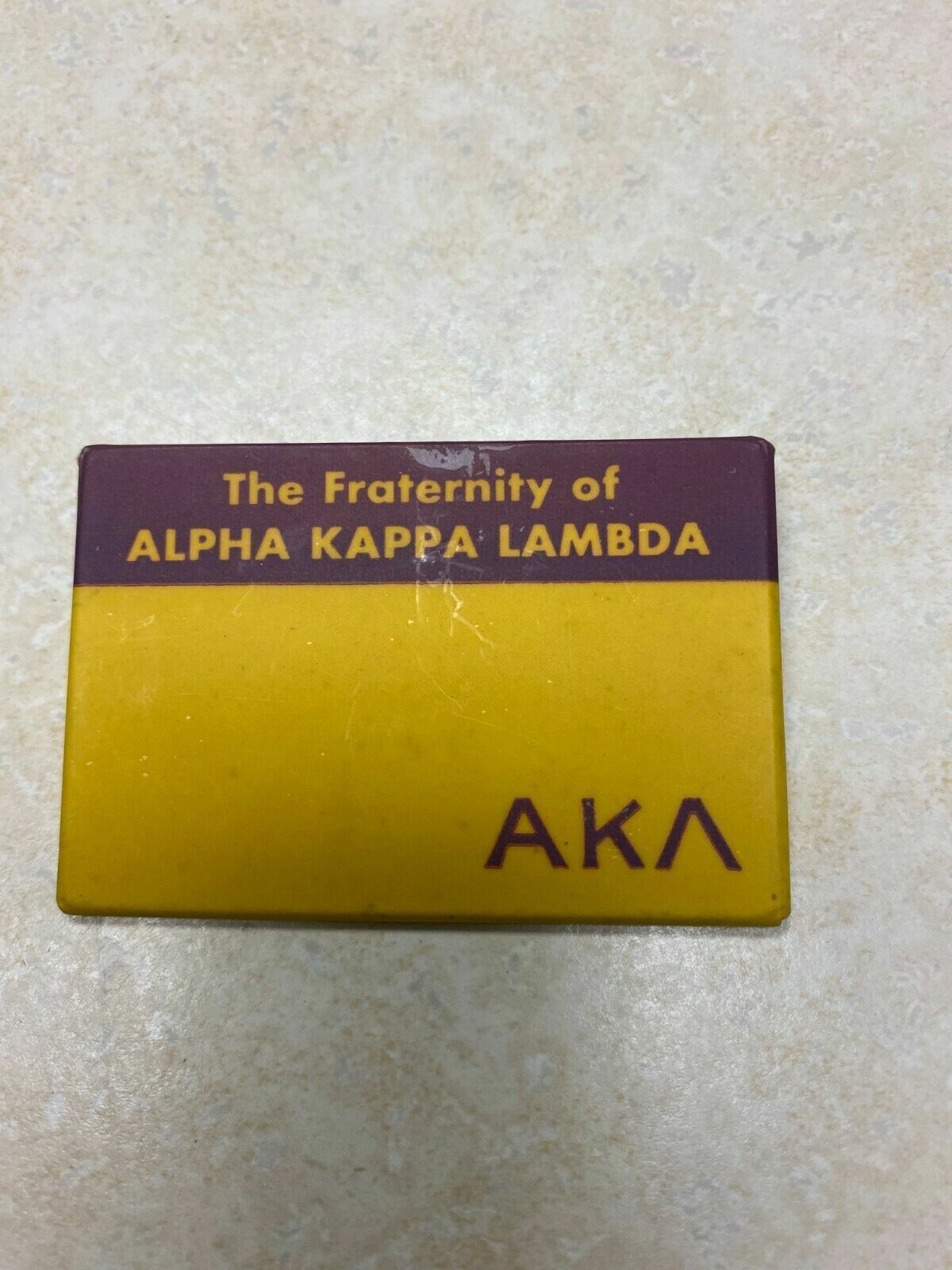 Vintage Alpha Kappa Lambda Fraternity Badge - 2\