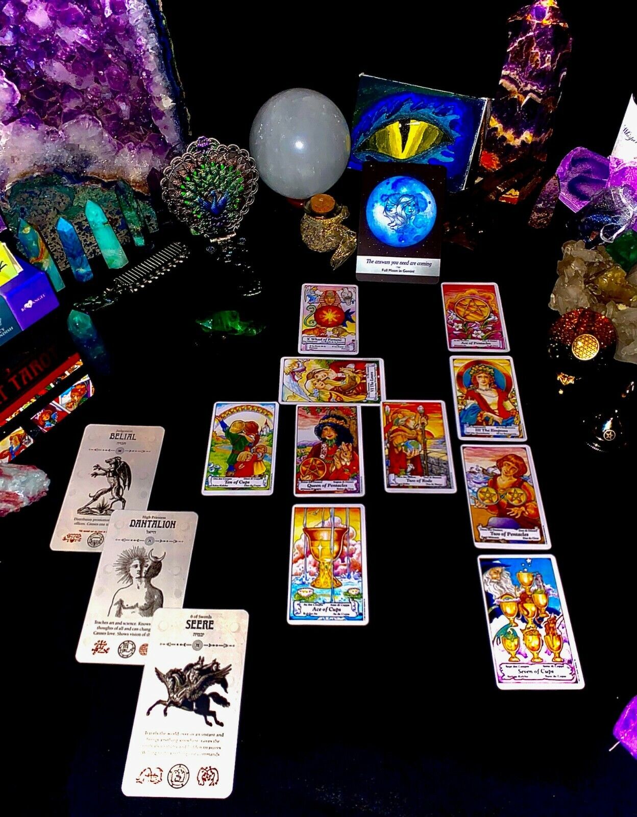 12 Month Ahead Psychic Tarot Card Reading Same Day Intuitive Spirit Guide Oracle