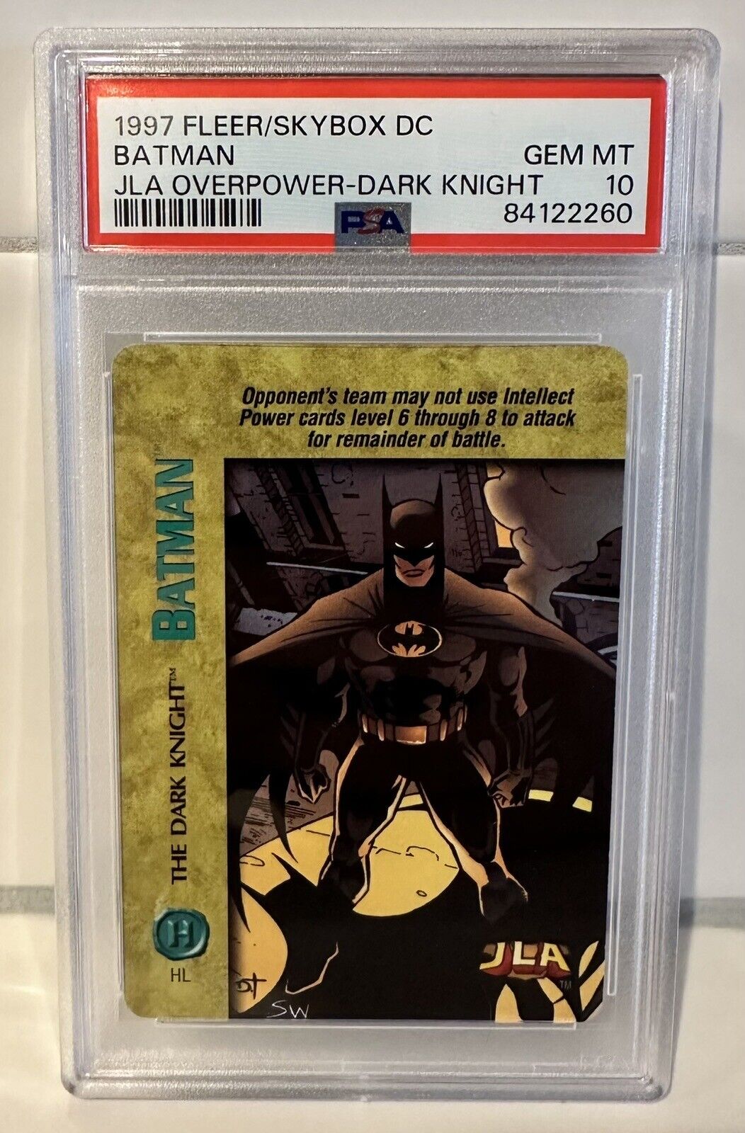 1997 Fleer DC Overpower Batman Dark Knight - Rare