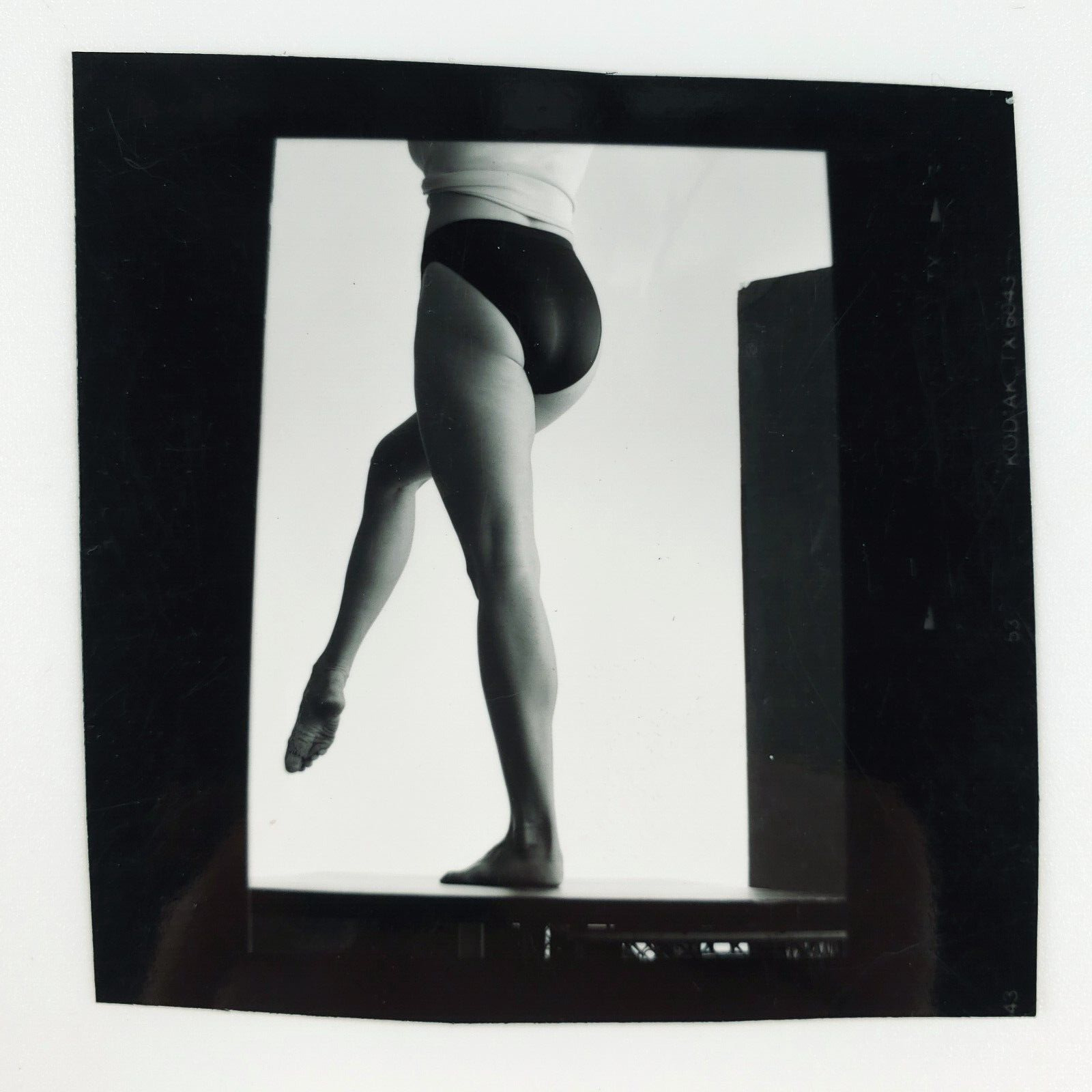Ballerina Art Model Butt Photo 1970s Decapitated Girl Dancer Figure Woman A3552