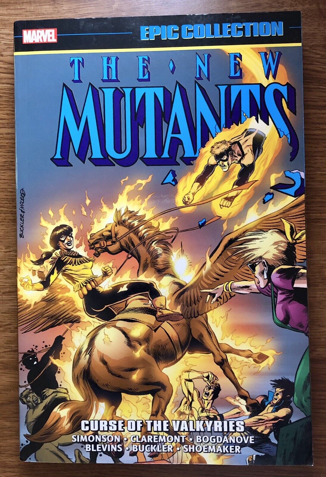 New Mutants Epic Collection Curse Of The Valkyries Great Condition See Pics