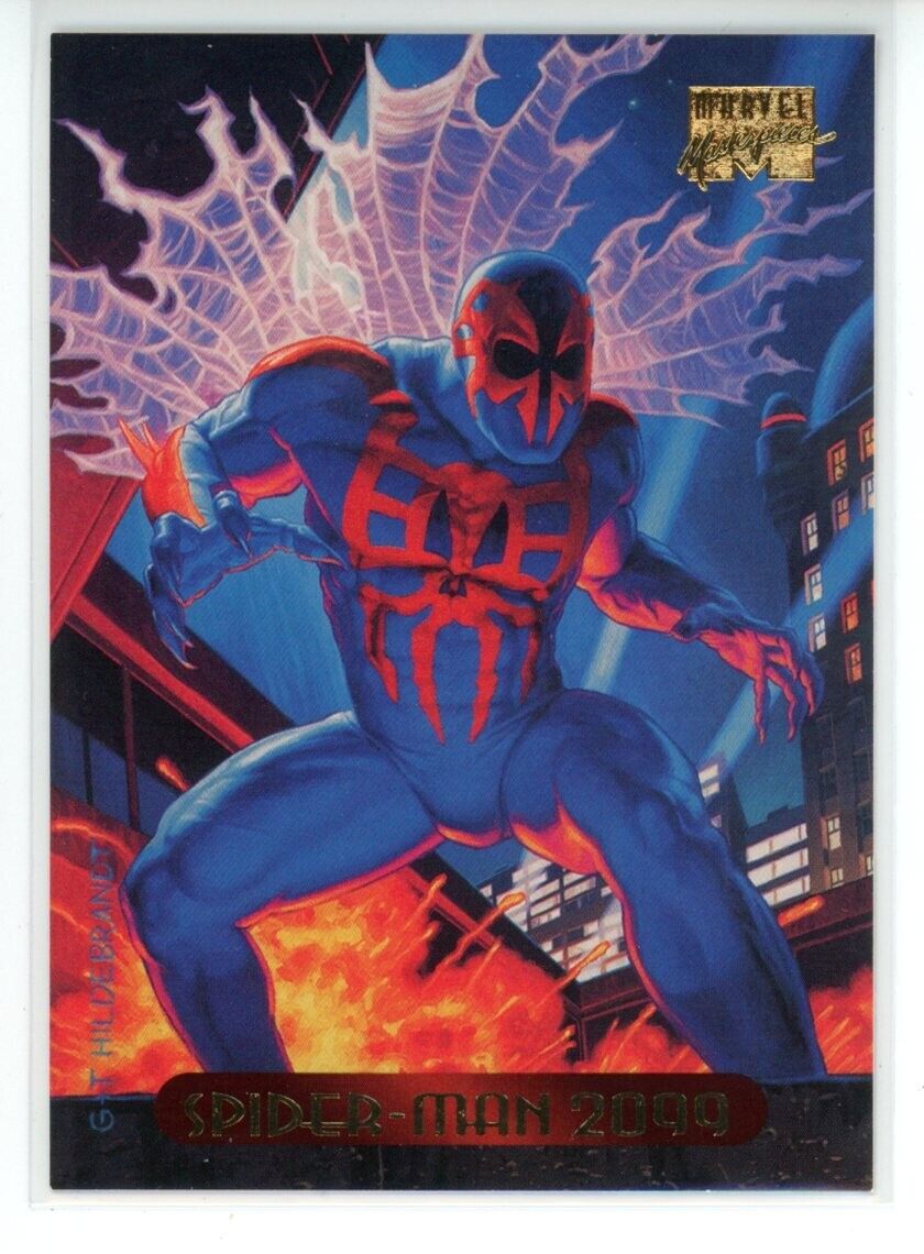 Spider-man 2099 1994 Marvel Masterpieces Fleer Card #116 NM