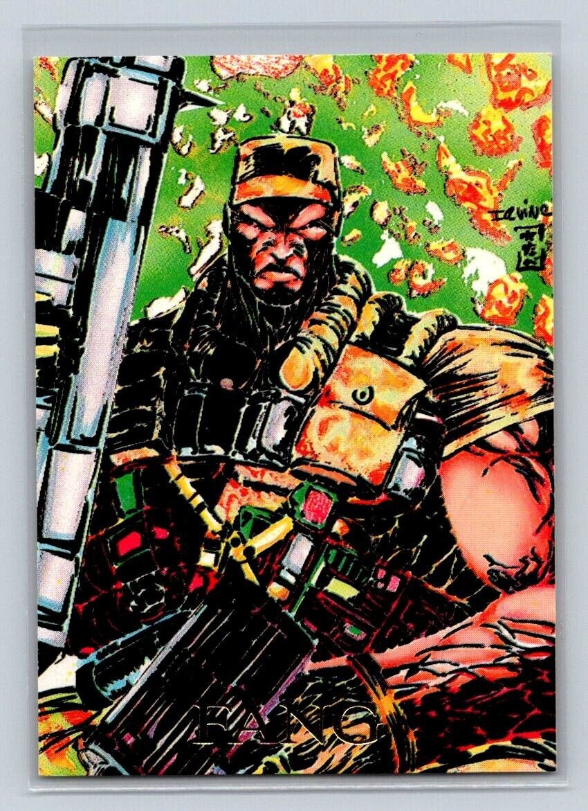 1993 Mall Comics Xone Force #4 Fang Richard Donner Calvin Irving Trading Card
