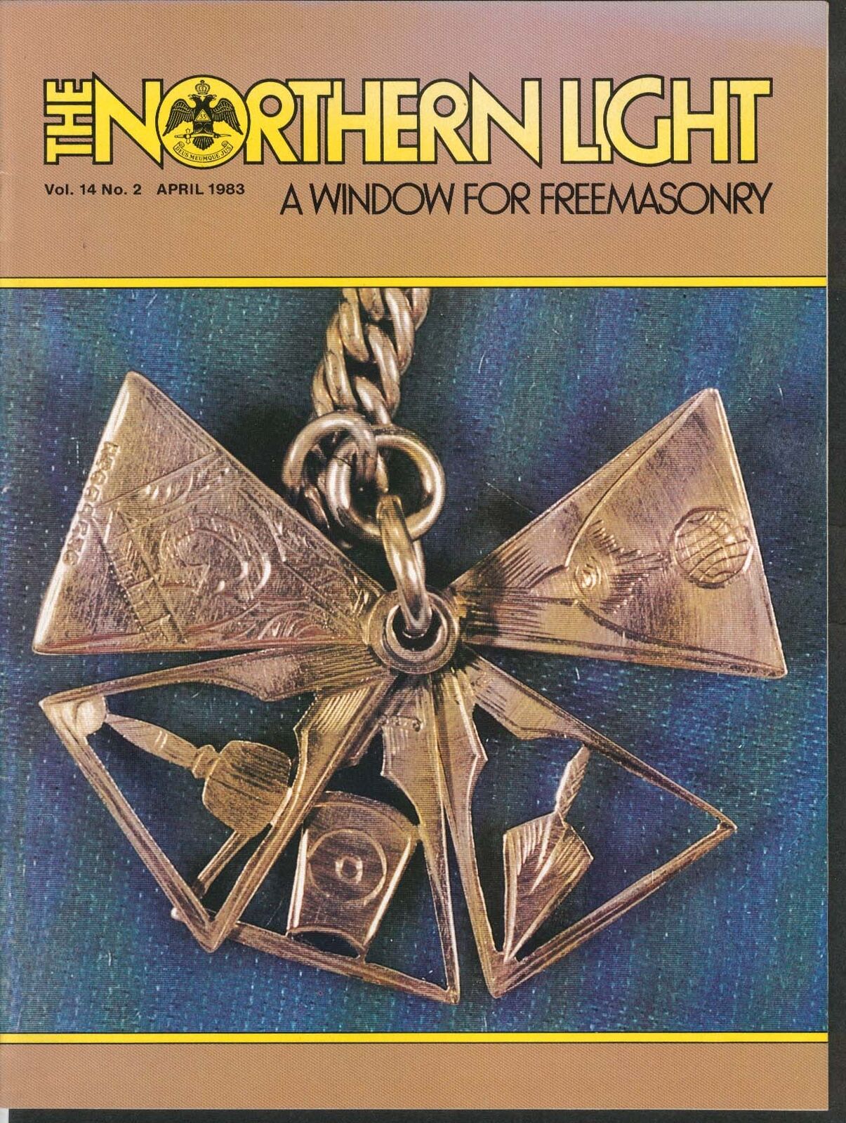 NORTHERN LIGHT Vol 14 #2 Masonic Fobs First Lady Gowns George Fort 4 1983