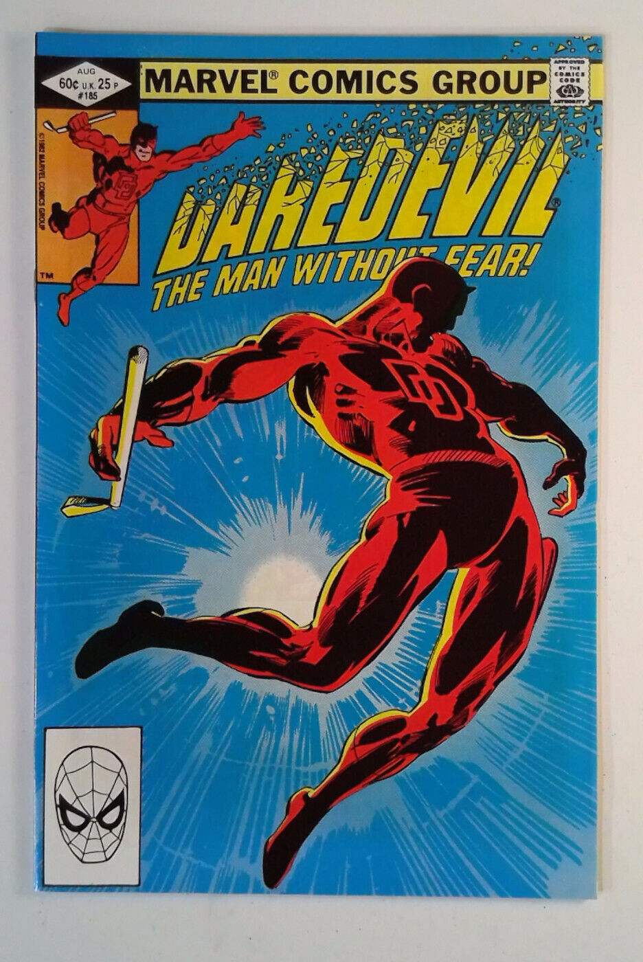 1982 Daredevil #185 Marvel 9.0 VF/NM Comic Book