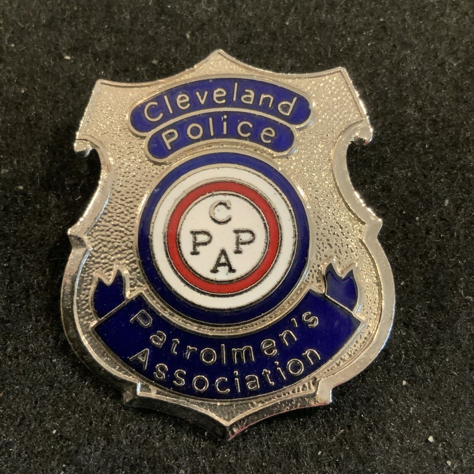 Vintage Cleveland Police Patrolman's Association Lapel Pin Badge