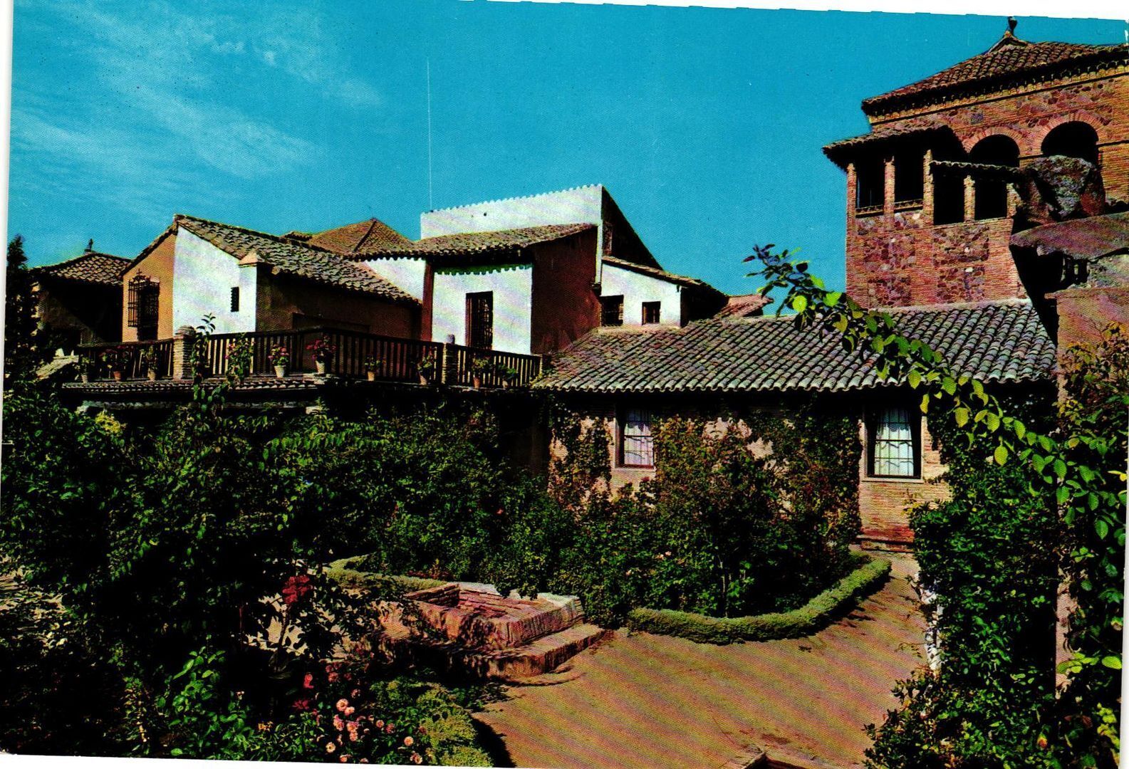 Vintage Postcard 4x6- El Geco\'s house, Toledo 1960-80s