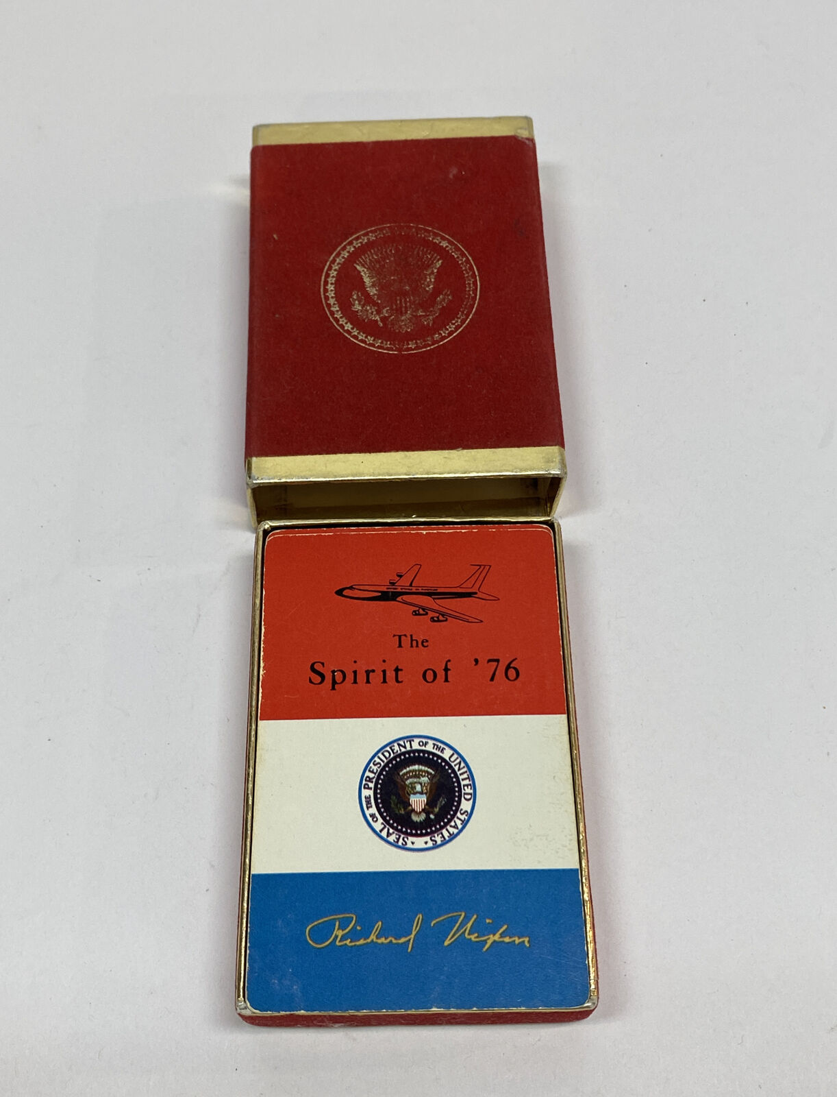 Vtg Spirit Of 76 Richard Nixon AF1 White House Presidential Seal Playing Cards