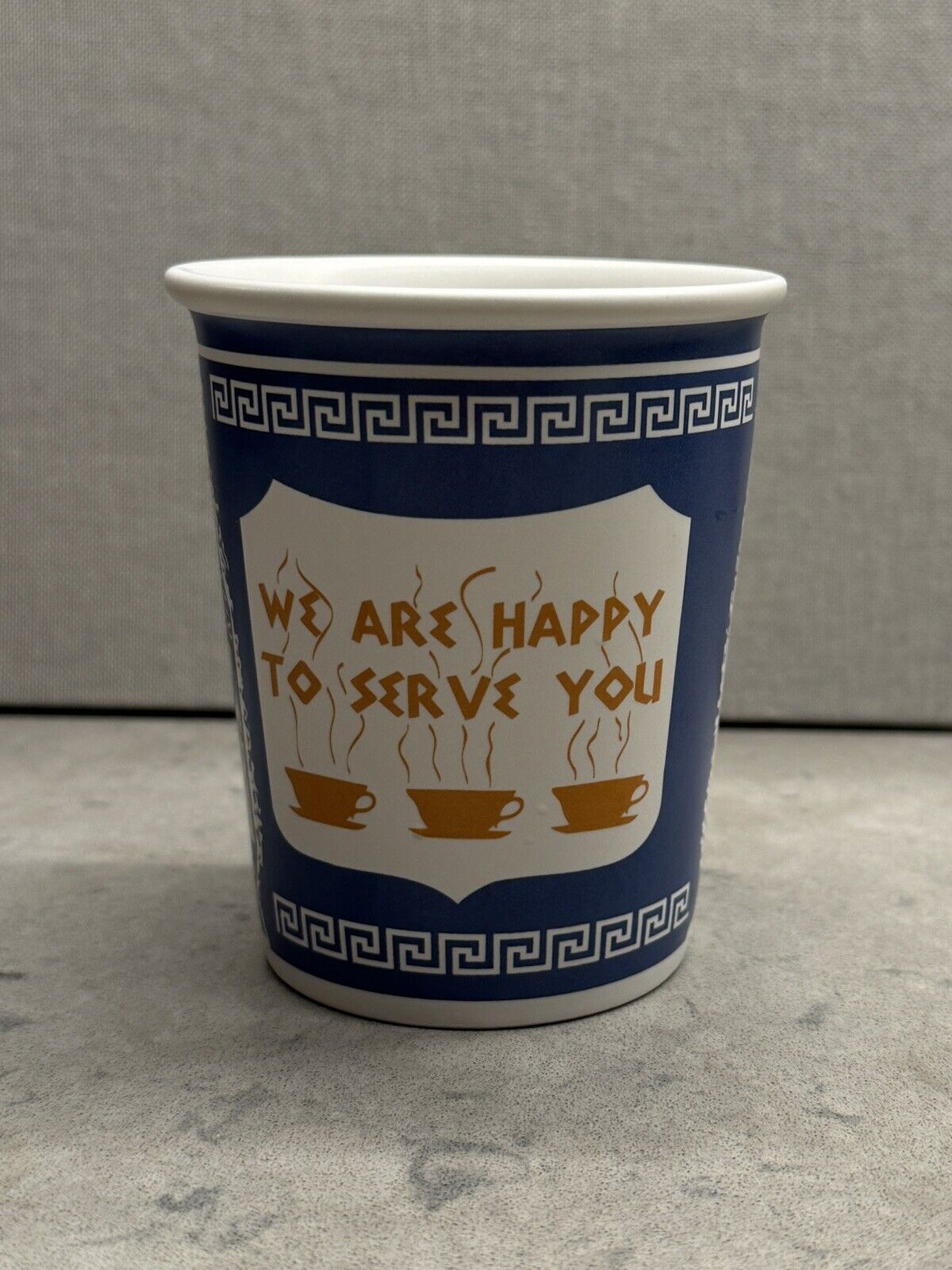 Iconic New York City We Are Happy To Serve You  Coffee Cup Ceramic 