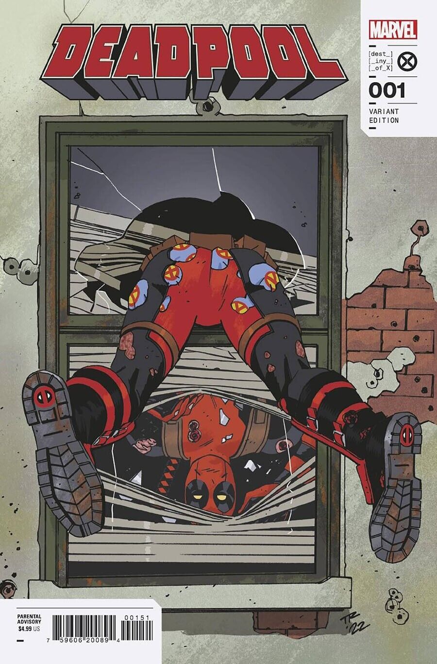 Deadpool #1 2022 Unread 1st Print Tom Reilly Variant Cover Marvel Comic