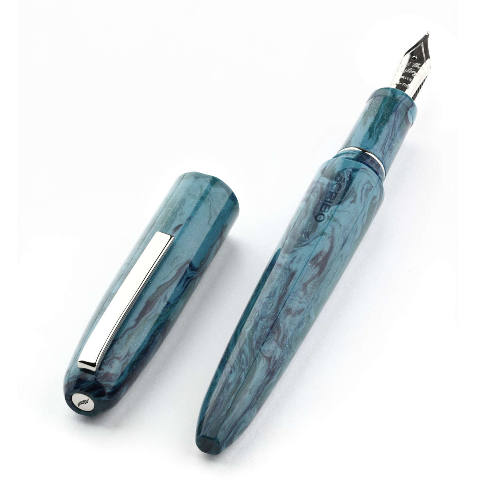 Scribo Piuma Fountain Pen in Senso Diamondcast 14kt Flexible Gold Nib - Medium