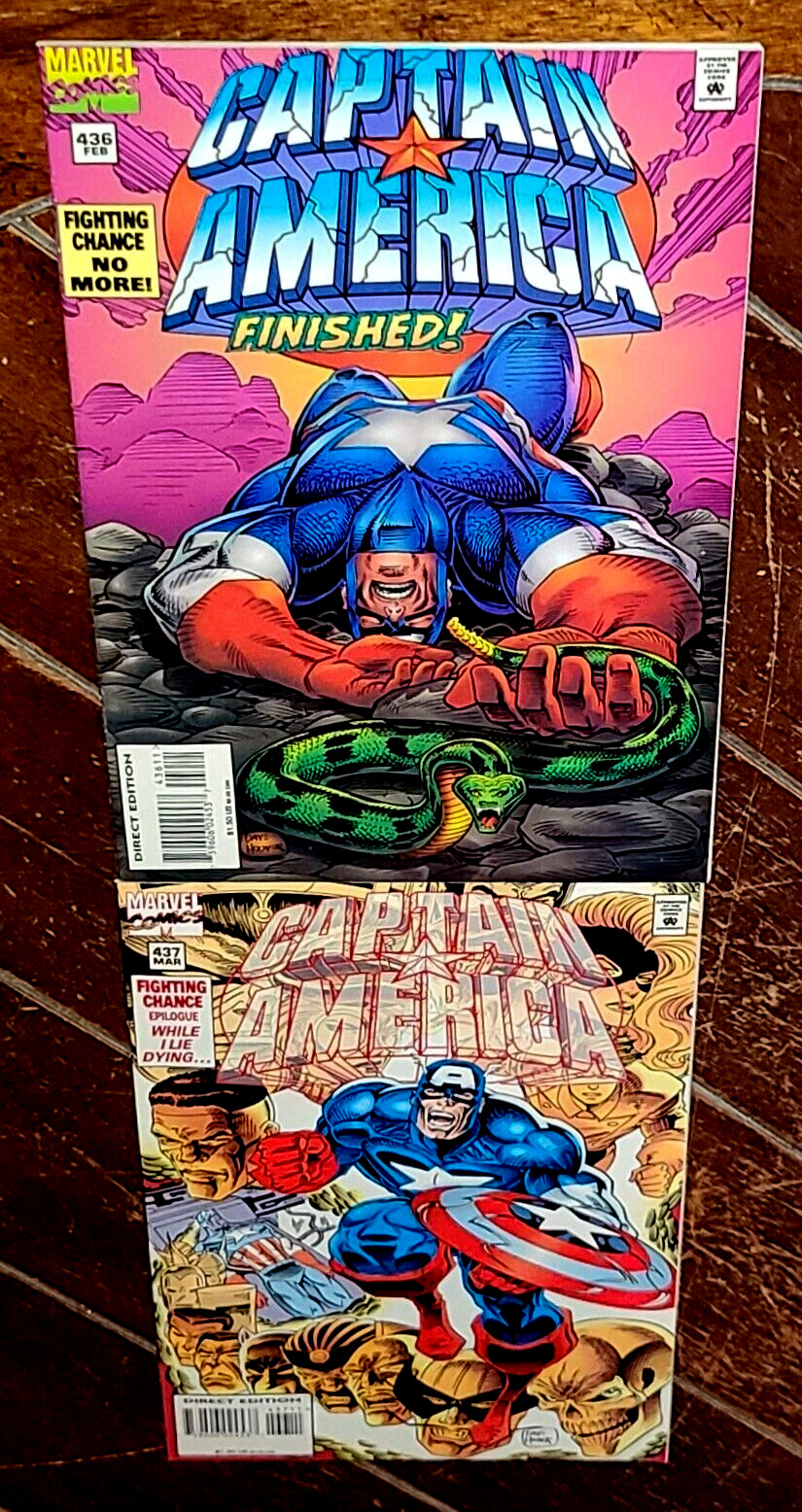 Captain America #436 & #437, (1995, Marvel): Giant-Man & Iron Man