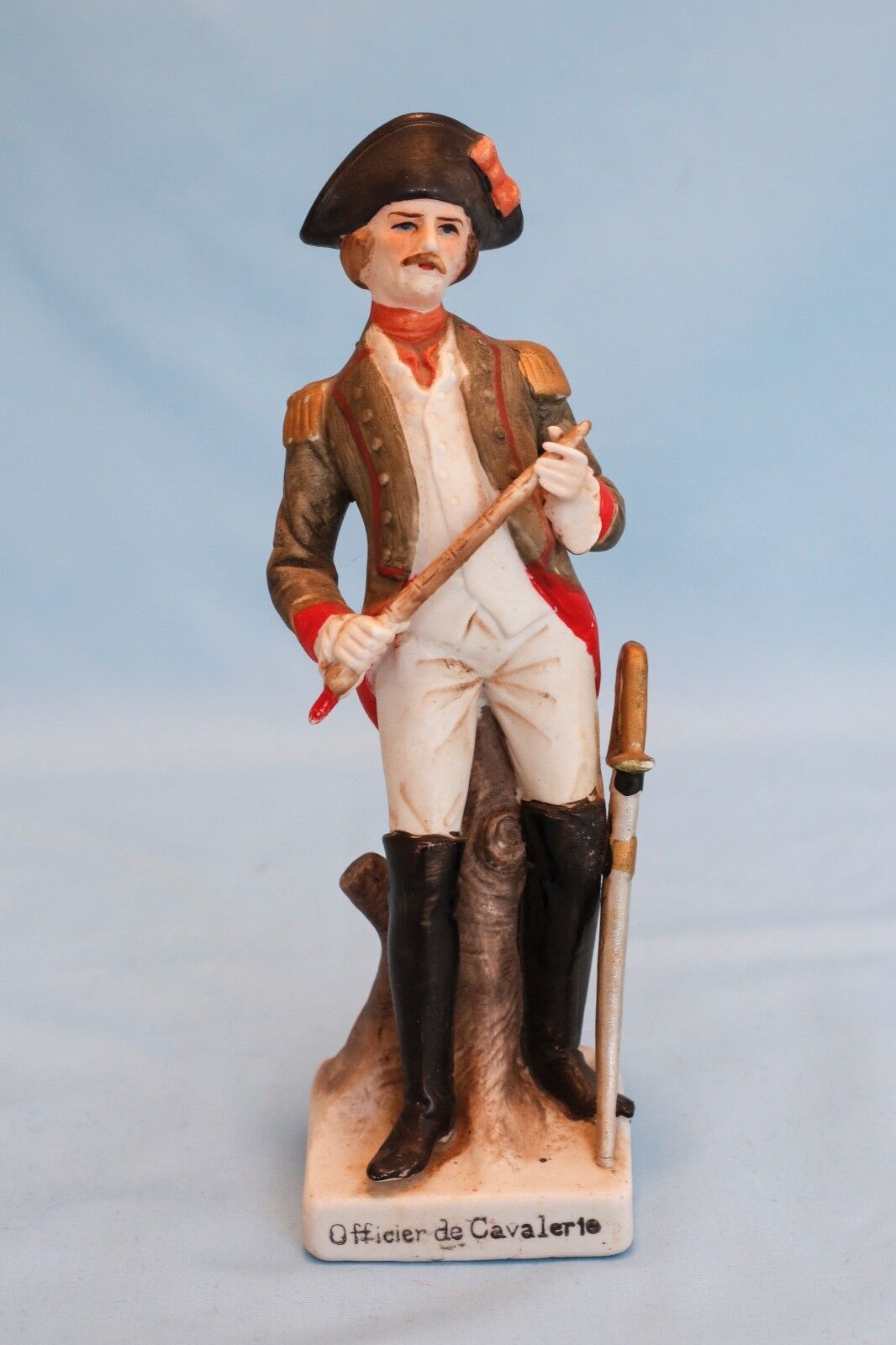 Vintage Porcelain American Revolution Soldier Figure