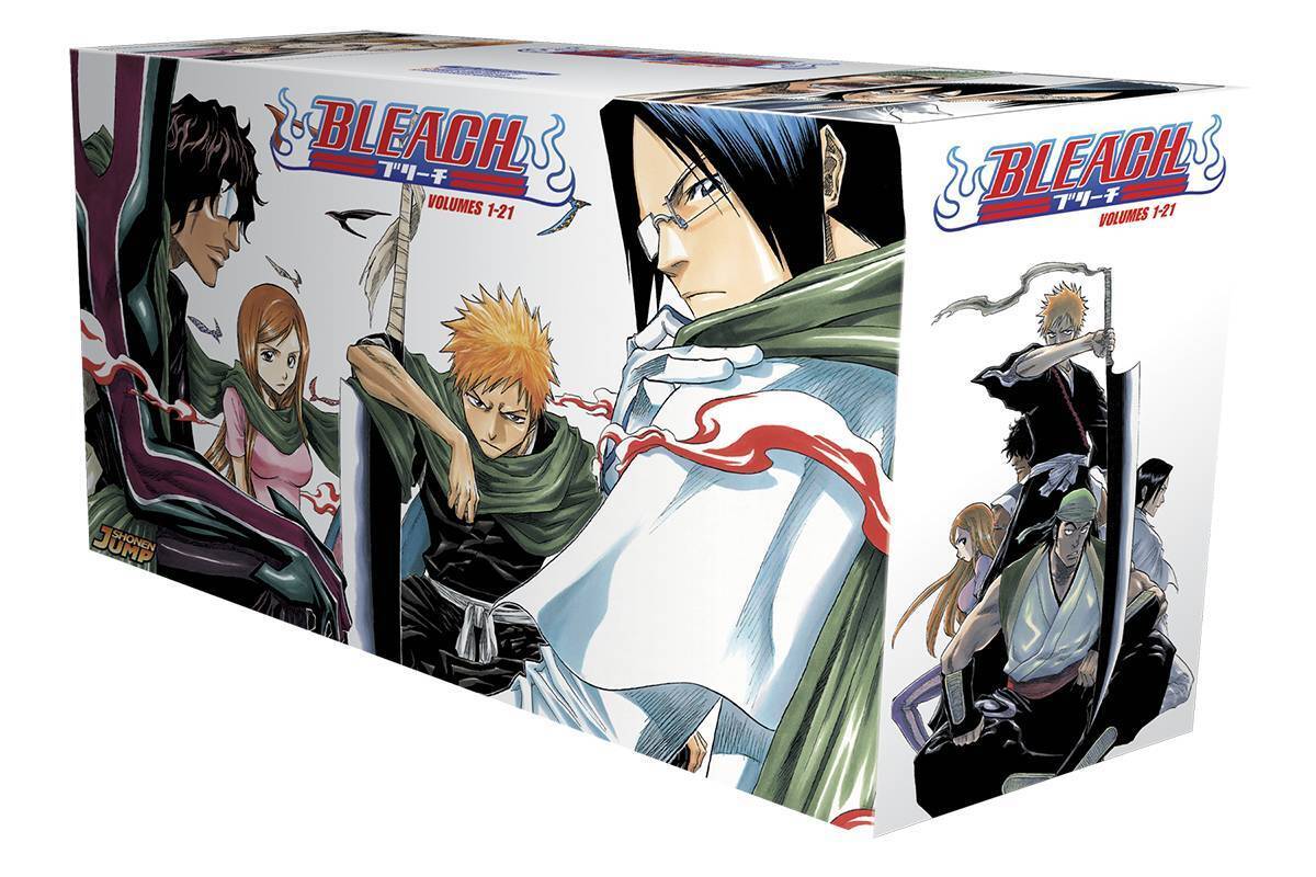 Bleach Box Set 1 Volumes 1-21 Tite Kubo Manga