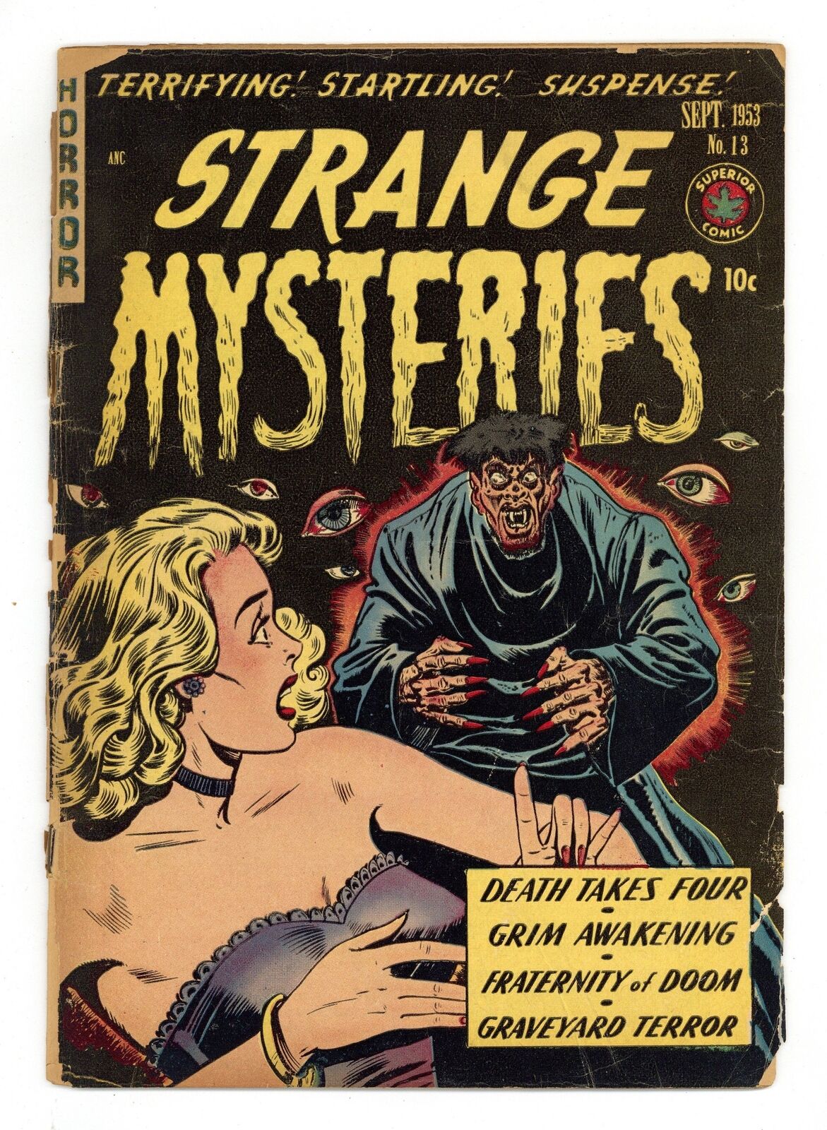 Strange Mysteries #13 FR 1.0 1953