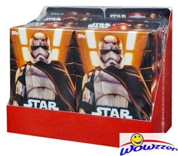 2016 Topps CHROME Star Wars the Force Awakens HANGER CASE-8 Factory Sealed Box 