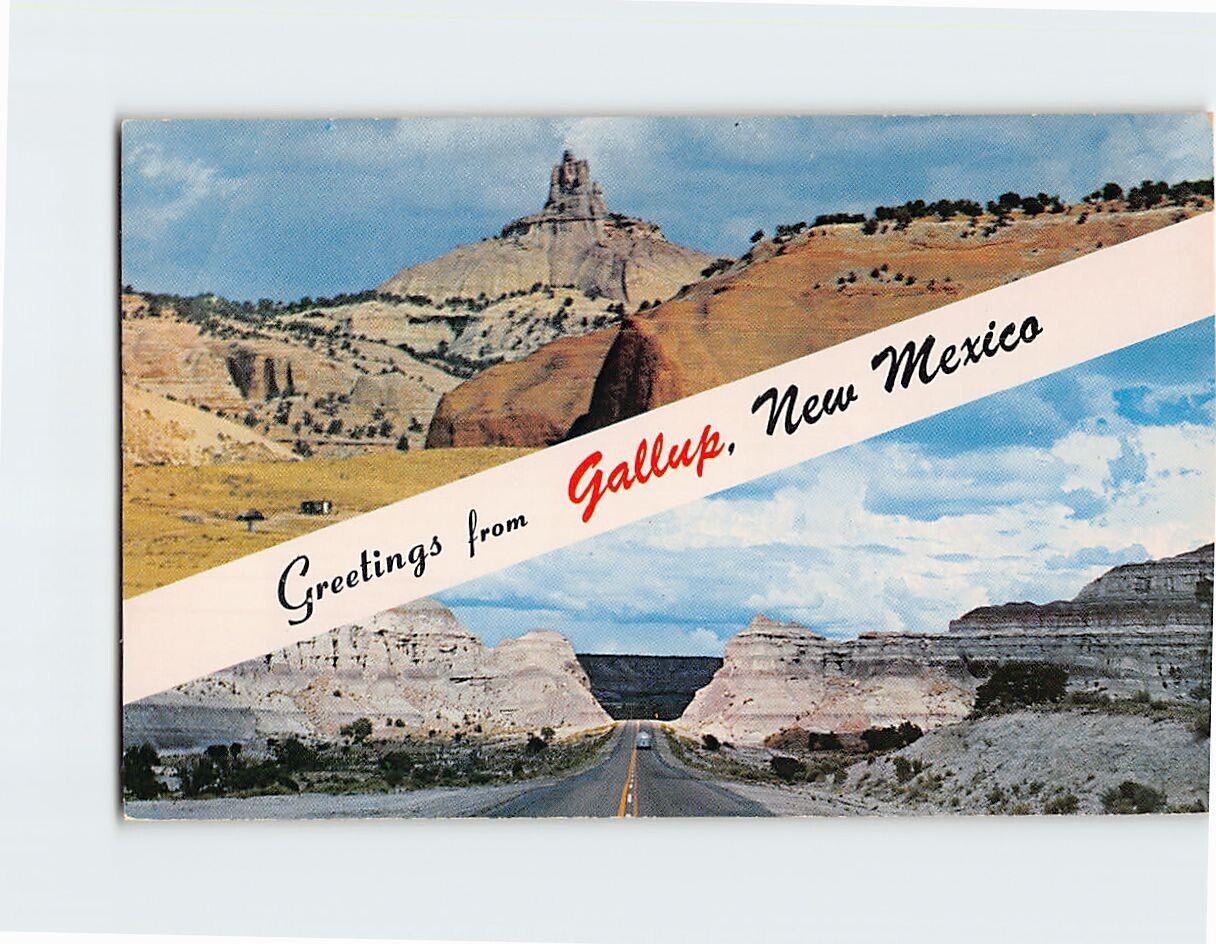 Postcard Greetings from Gallup New Mexico USA