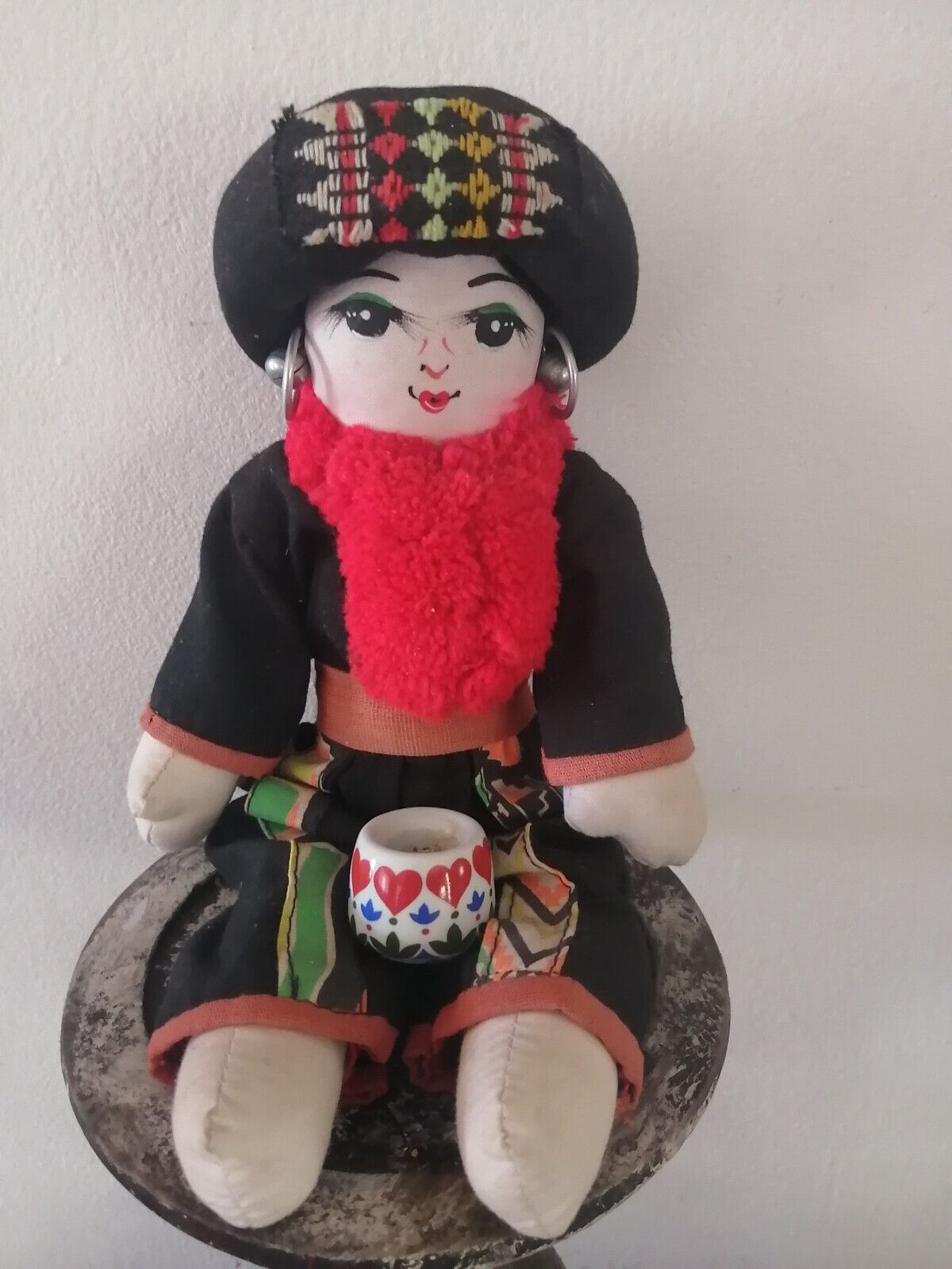 Mongolian Wish Granting Doll, Vintage Traditional Witchcraft