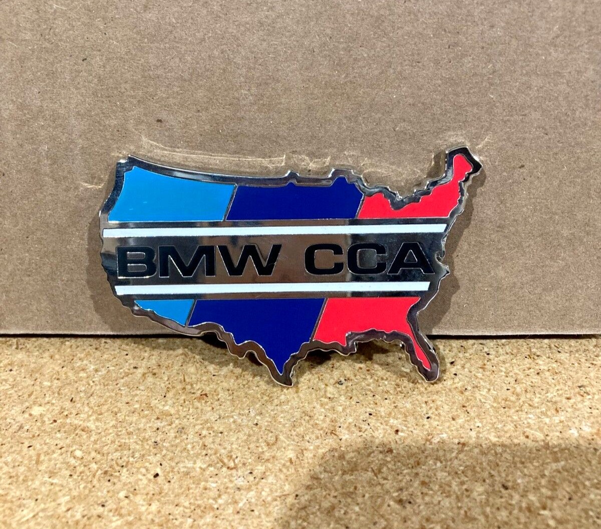 New Official BMW CCA Car Club of America Trunk Badge Emblem