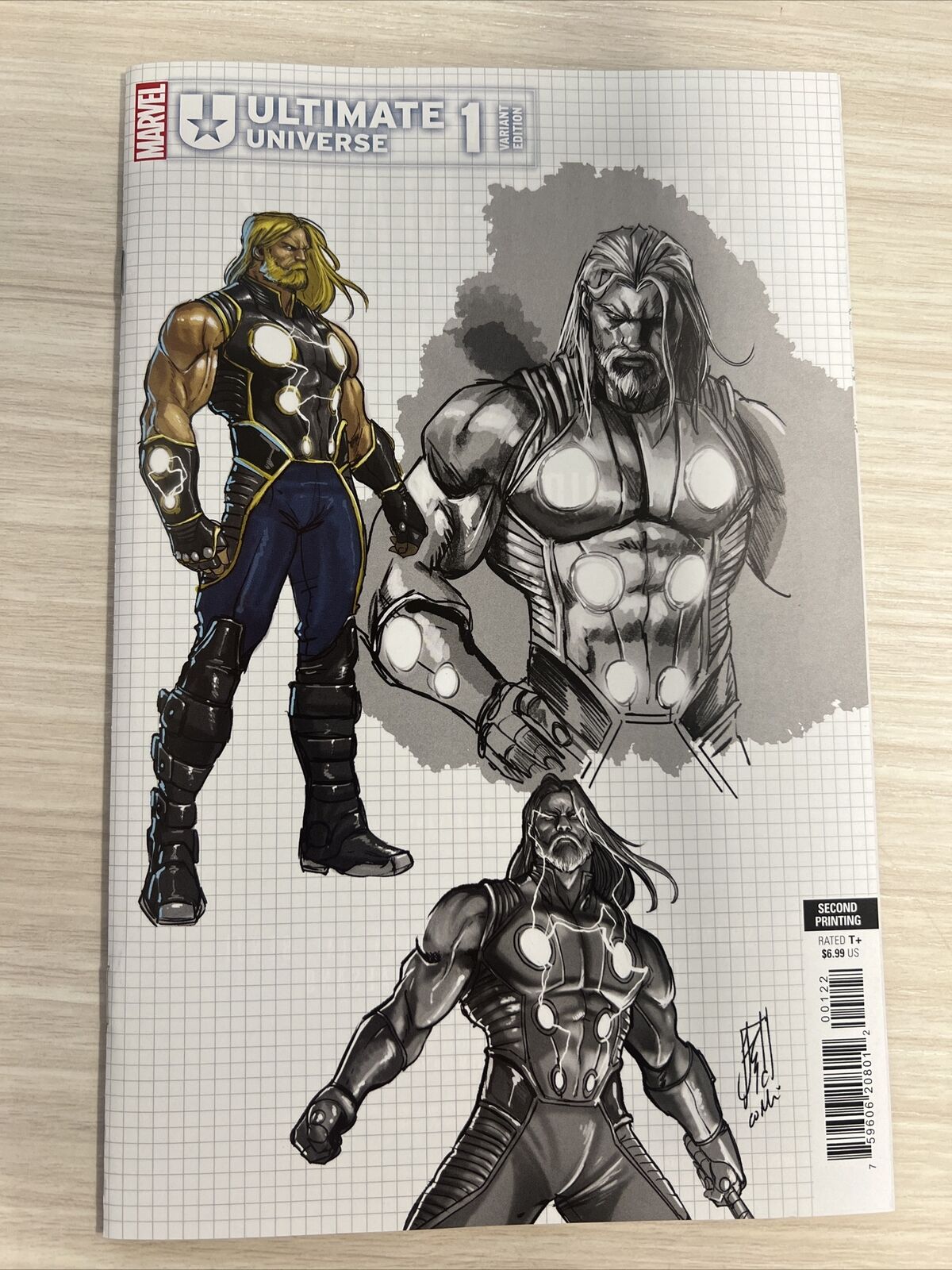 Ultimate Universe #1 2nd Print 1:25 Stefano Caselli Design Variant Marvel 2024