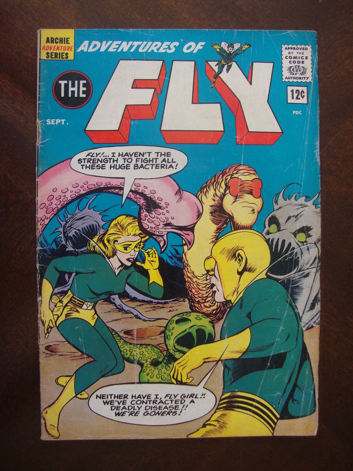 Adventures Of The Fly #21 FA Fighting Bacteria