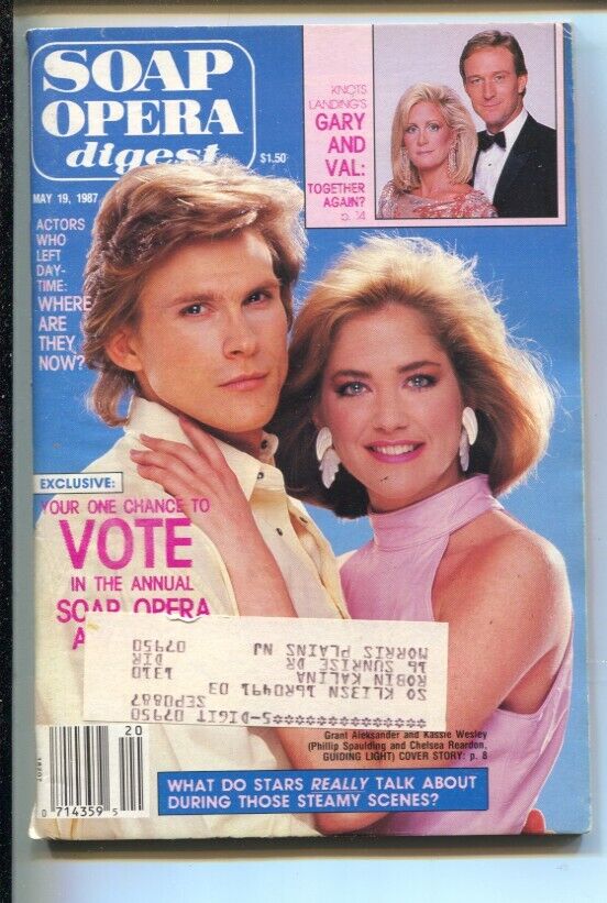 Soap Opera Digest 6/2/1987-Robin Wright-Santa Barbara cover-Summer\'s Hottest ...