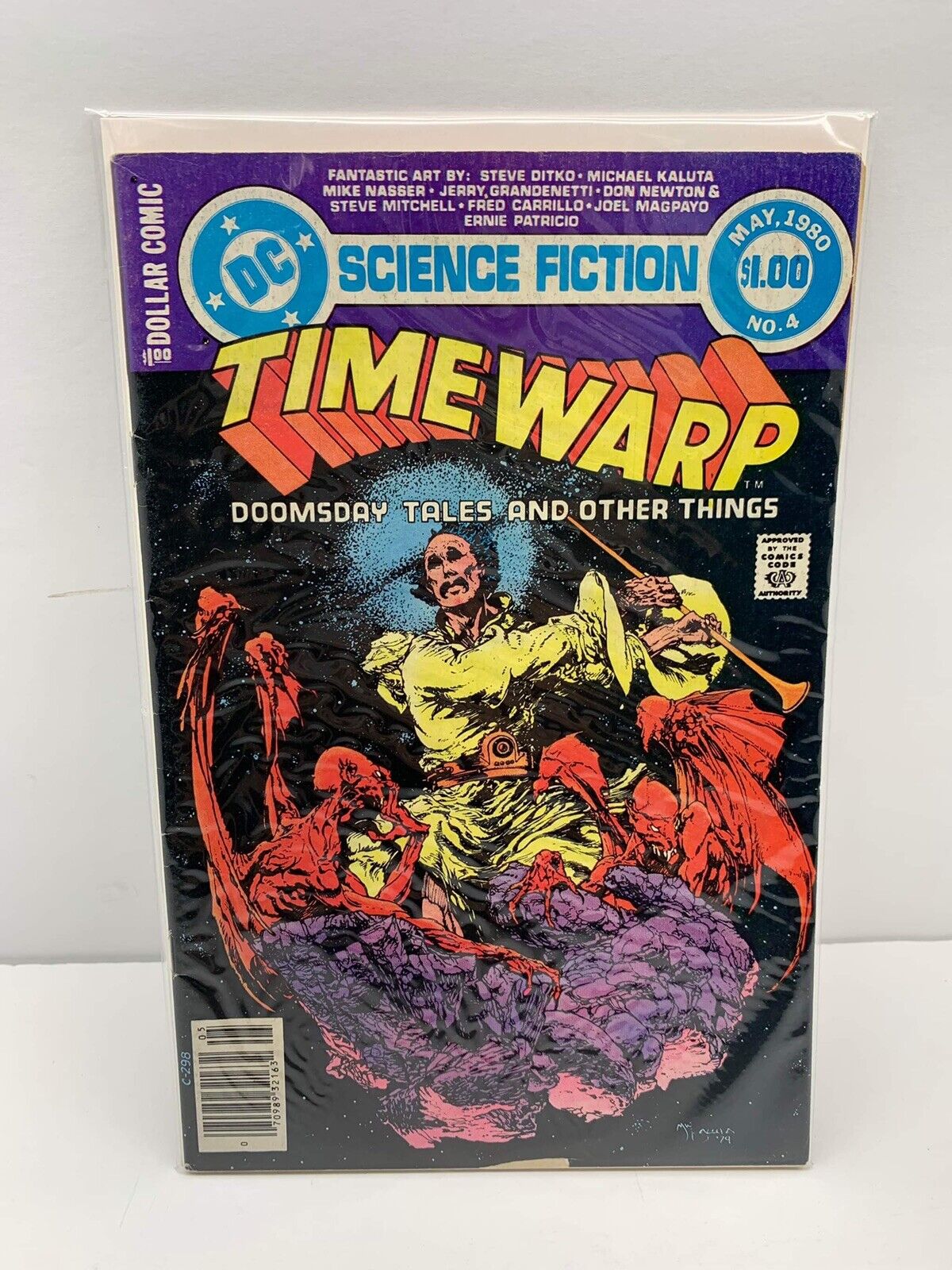 Comic Book DC Science Fiction May 1980 Time Warp No.4