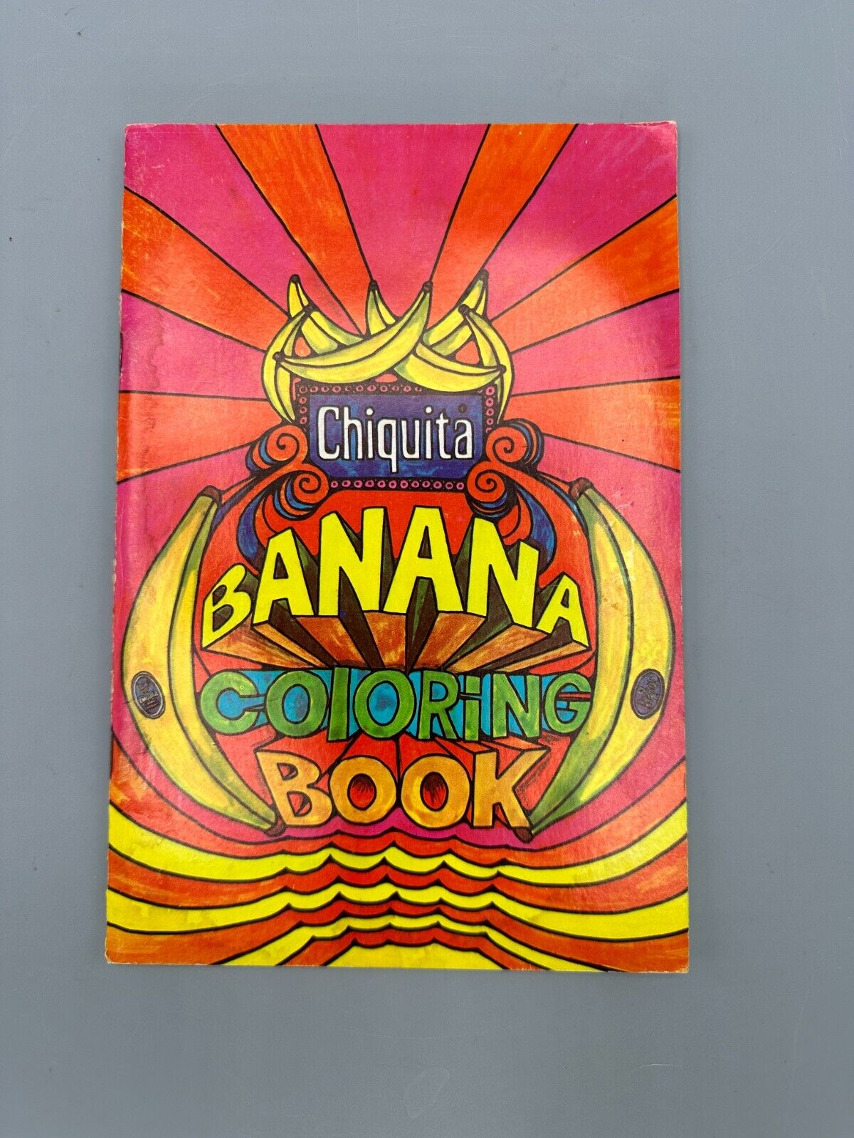 Vintage 1970 Chiquita Banana Coloring Book Advertisement Not Used