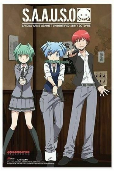 Assassination Classroom - S.A.A.U.S.O. 24x36 POSTER/NEW ROLLED