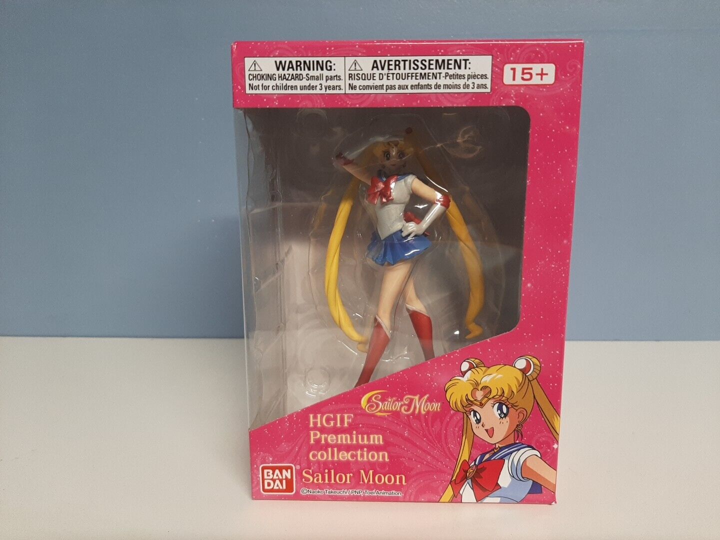 Sailor Moon Action Figure. 5 Inch. Premium Collection Little Buddy Ban Dai