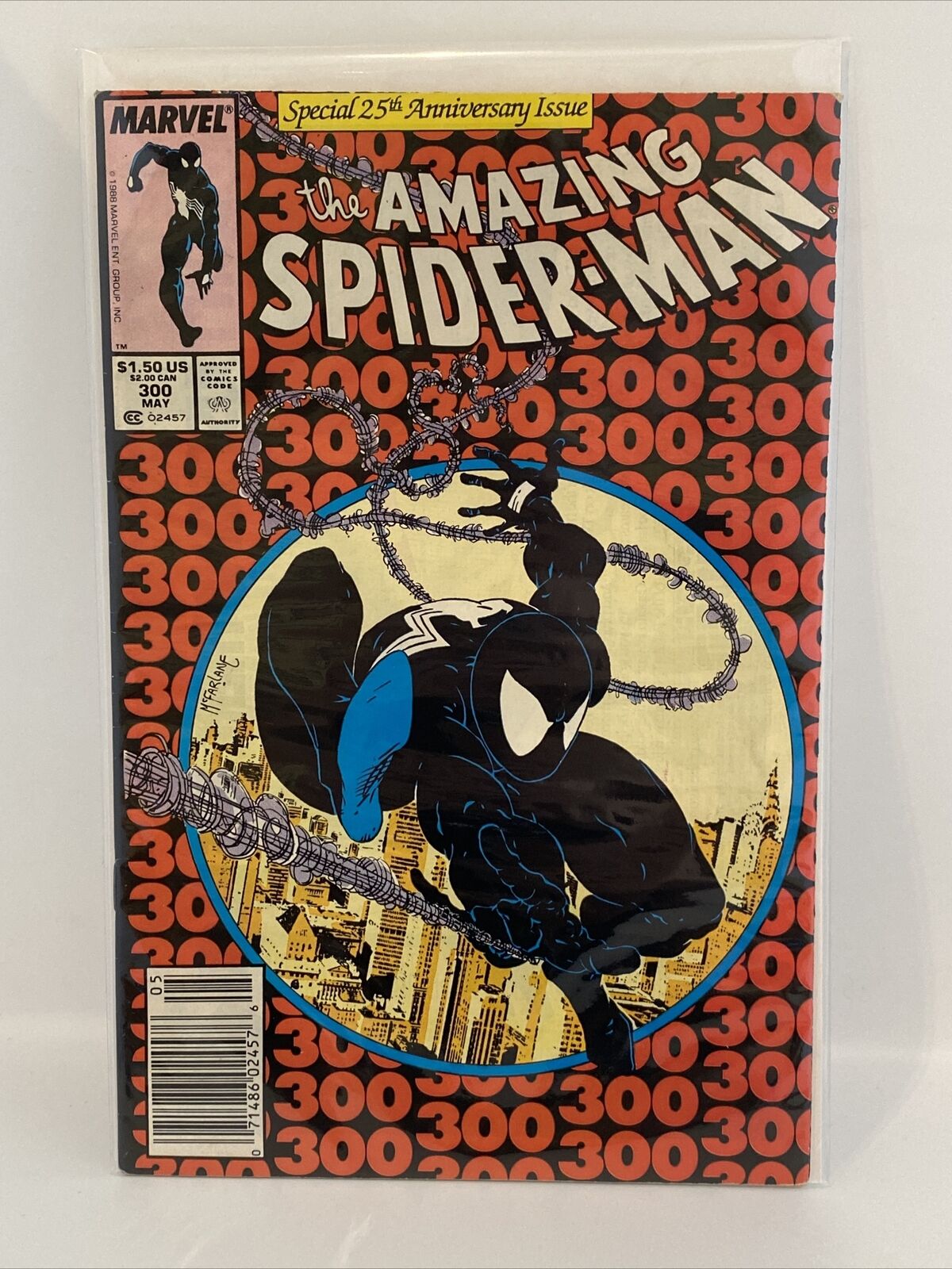 The Amazing Spider-Man #300 (May 1988, Marvel) 25th Anniversary Issue