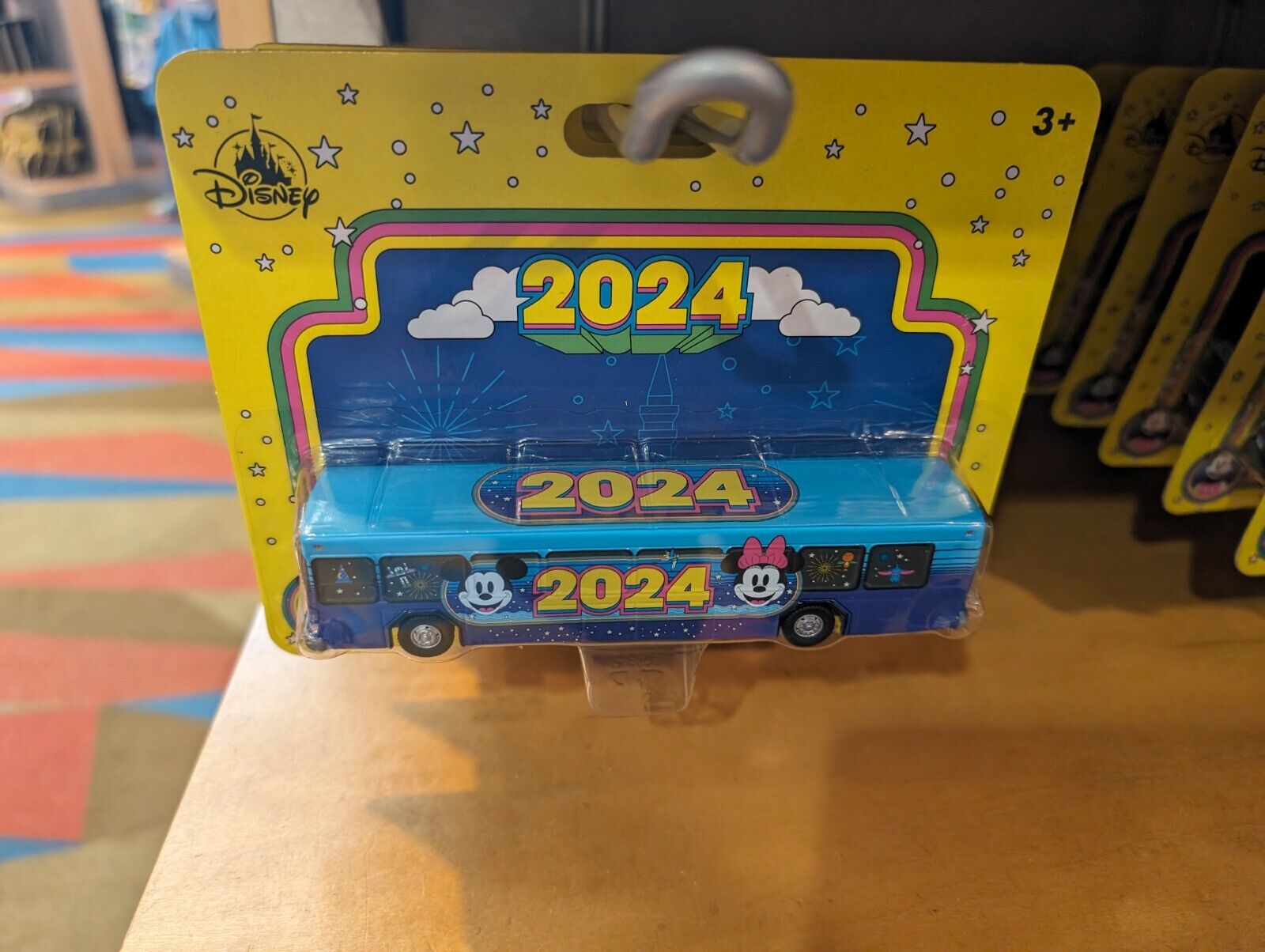 Disney 2024 Mickey Minnie Transportation Die Cast Bus
