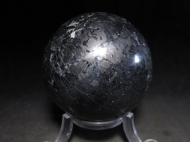 Rare Knopite Perovskite Magnetite Ball Sphere 50mm Mineral Kola, Russia