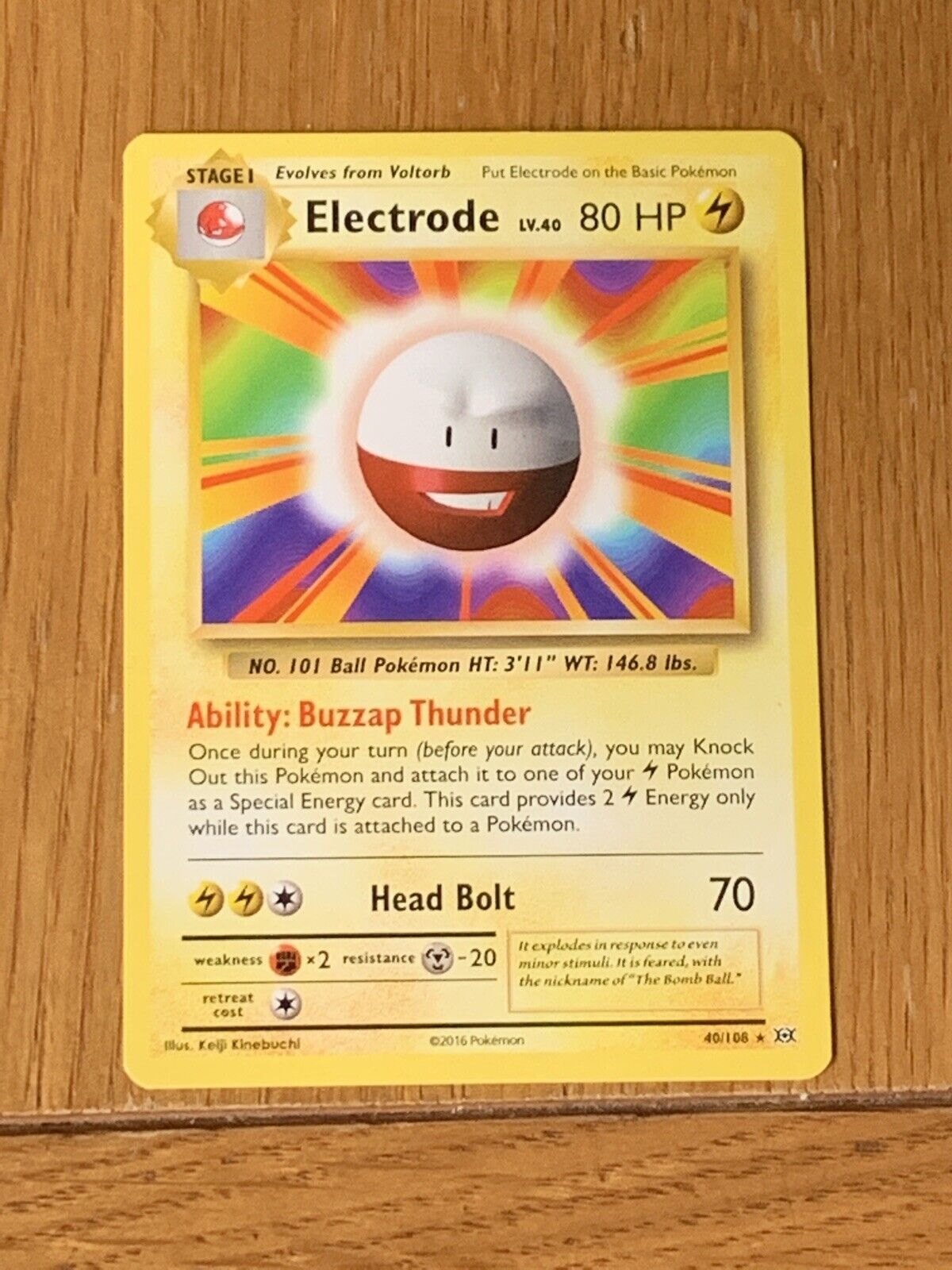 Pokemon Trading Cards Evolutions Set Pokemon Electrode
