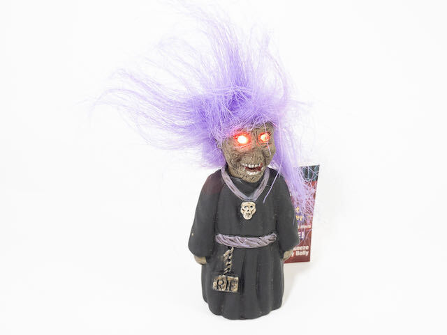 Vintage Pocket Screamer Dare to Scare, Purple Haired Witch, Fresh Batteries, GR8
