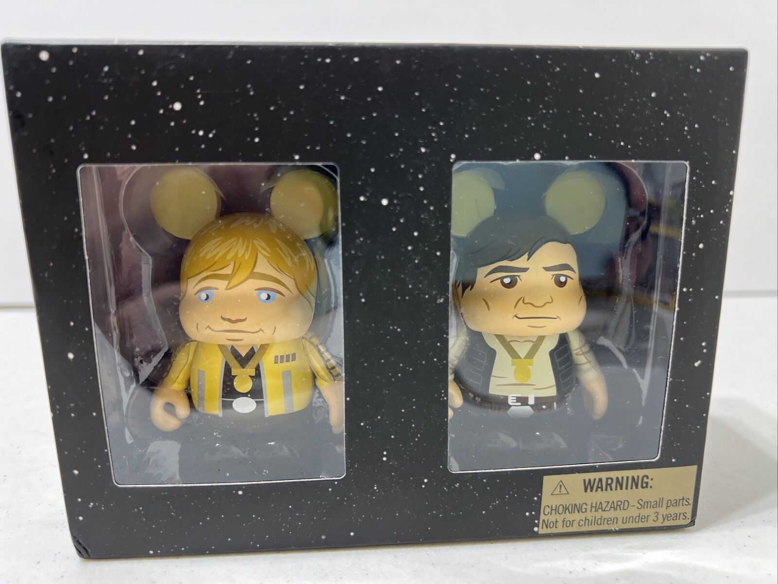 3” Luke & Han Solo Vinylmation Disney Parks Authentic Star Wars Limited Edition
