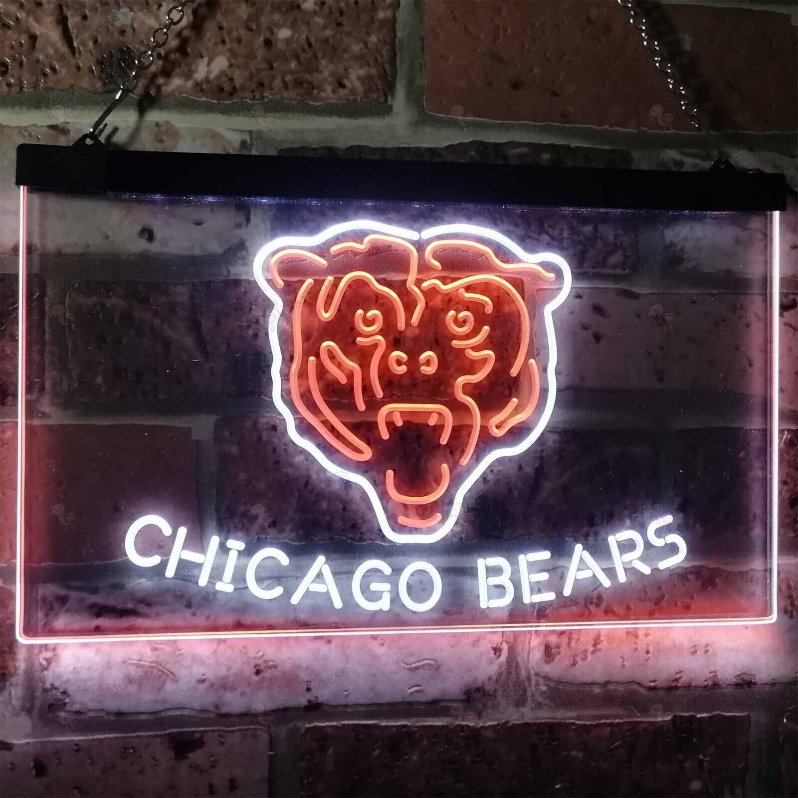 CHICAGO BEARS LED NEON LIGHT SIGN 12''x16''