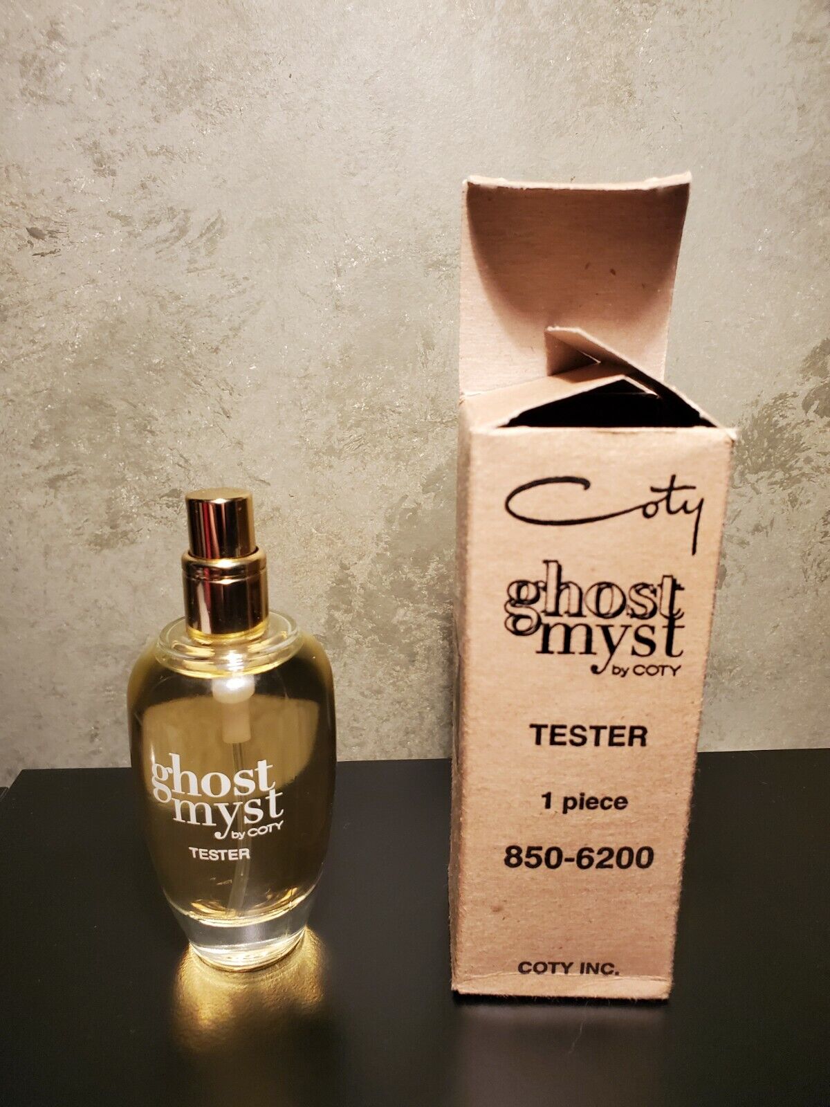GHOST MYST BY COTY, 1.7 OZ TESTER, VINTAGE ORIGINAL FIRST RUN NOW 20.00 EACH
