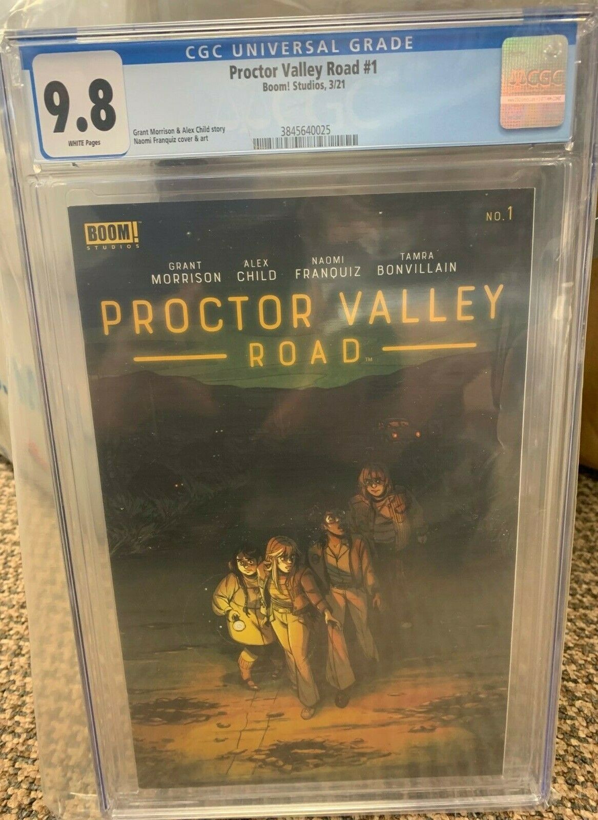 Proctor Valley Road #1 CGC 9.8 Cover A 1st Printing Boom Studios Comics