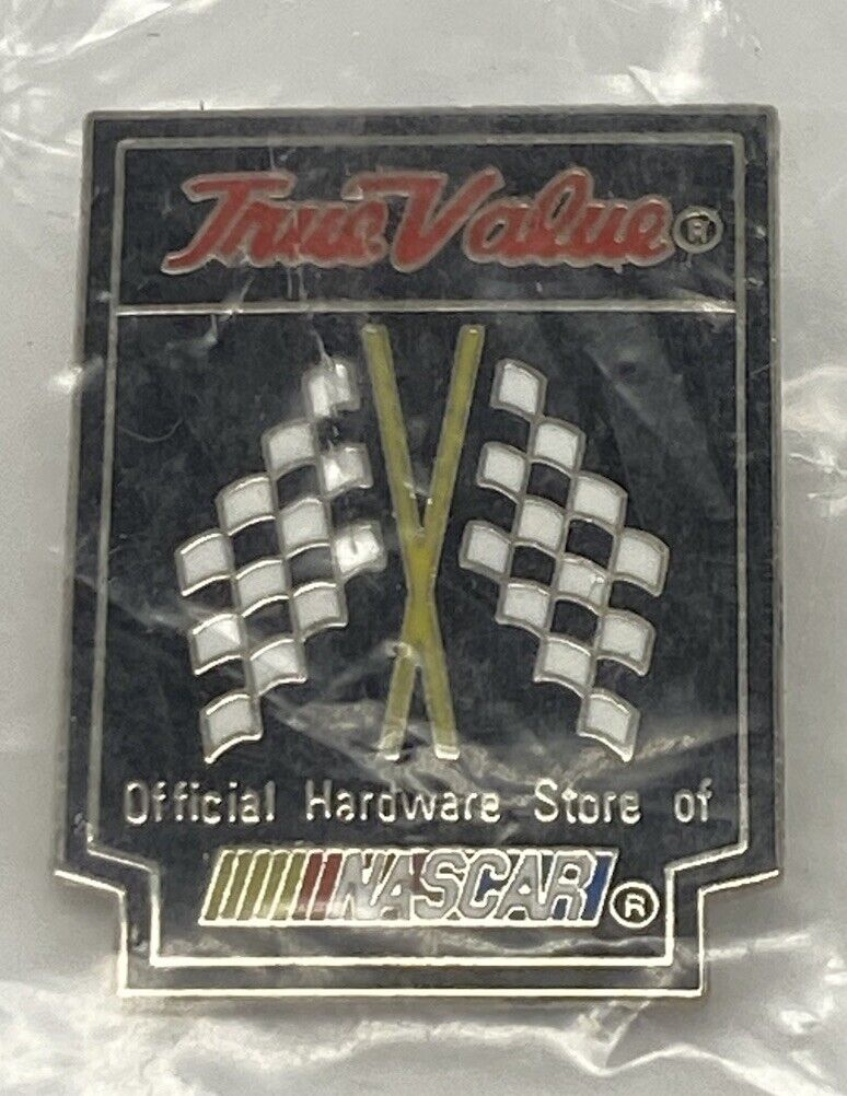 True Value Official Hardware Store NASCAR Racing Sponsor Lapel Pin