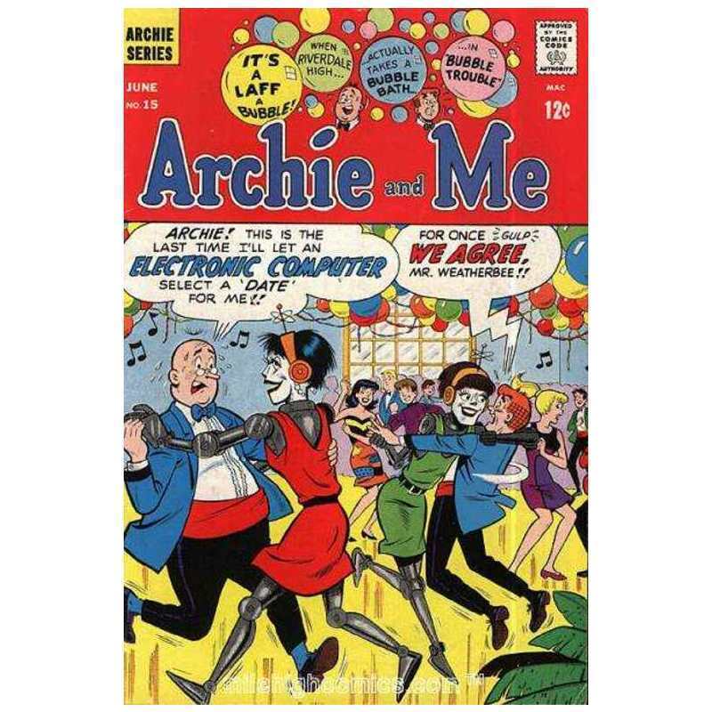 Archie and Me #15 in Very Fine minus condition. Archie comics [u.