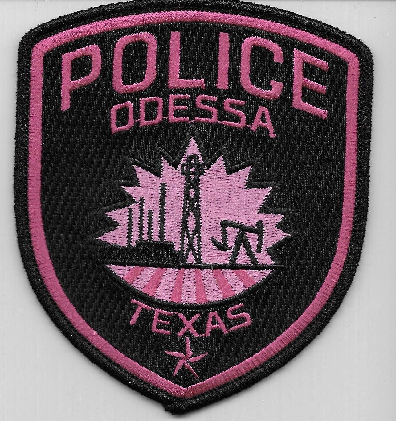 Breast Cancer Awareness Odessa Police State Texas TX
