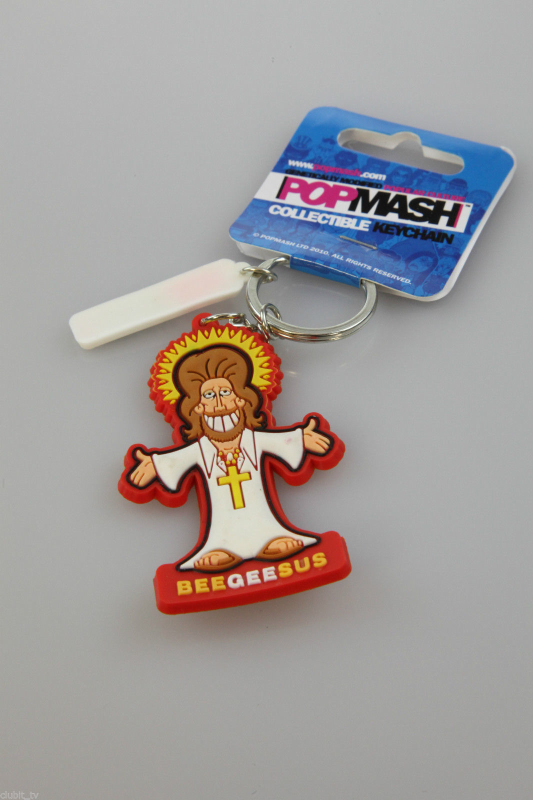 Popmash Collectible Keychain PVC Novelty Funny Gift Keyring NEW - BEEGEESUS