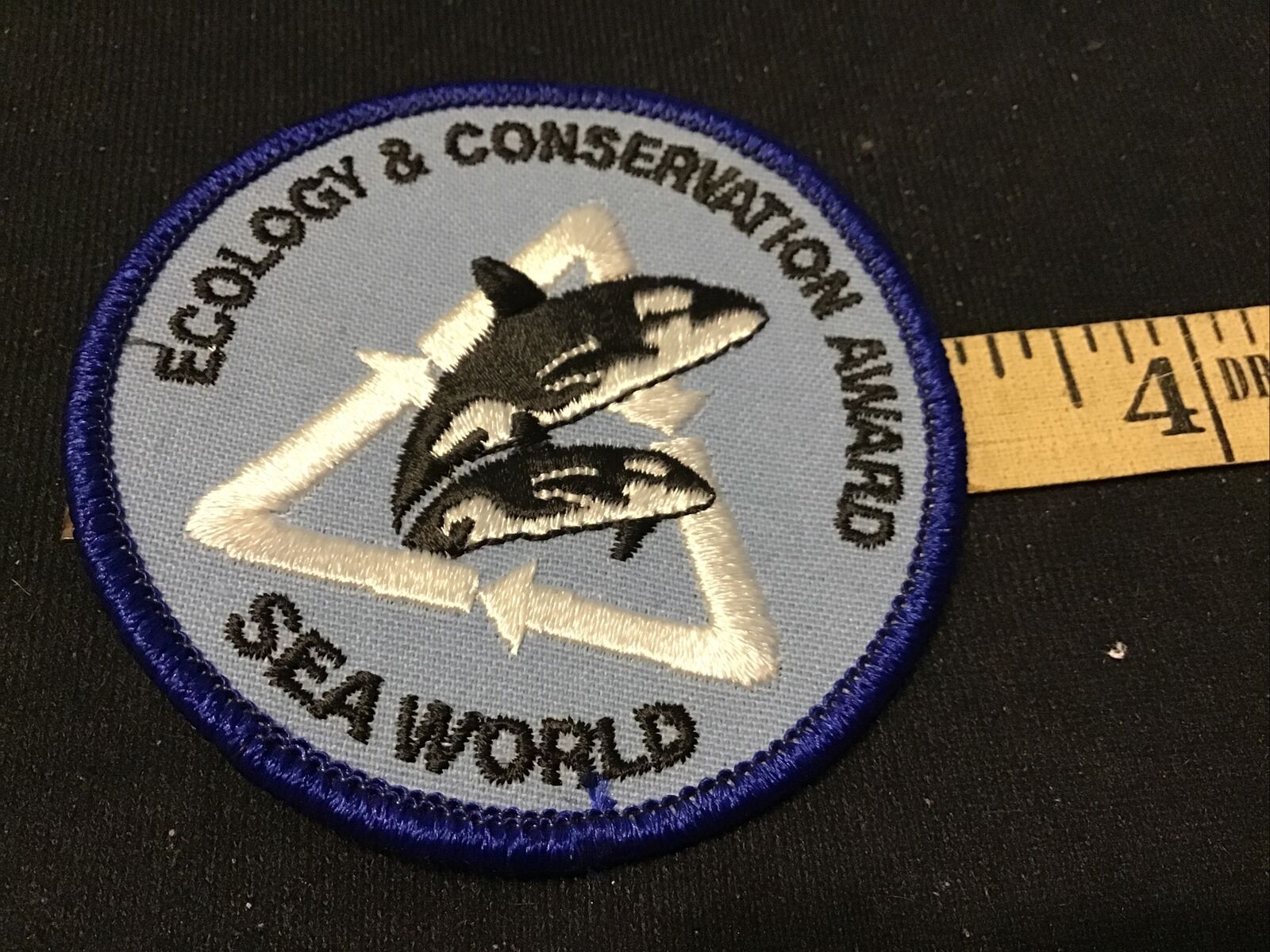 Girl Scout Ecology conservation Award Sea World Collectible Embroidered Patch 