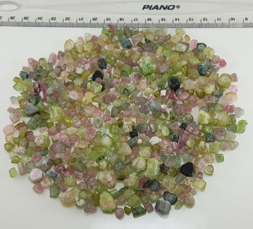 676 Carat Natural Tourmaline Rough Slices From Afghanistan Wholesale.